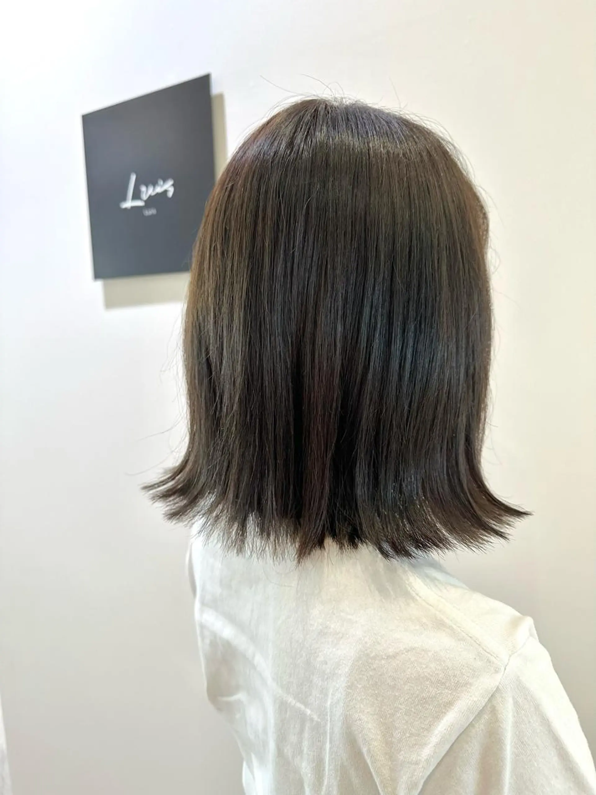 ショート カット ヘアカラー トリートメント 上野湧太 髪質改善/艶カラーのヘアスタイル