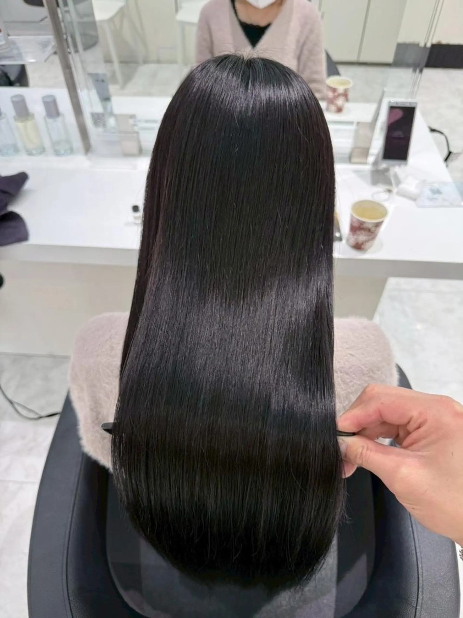 カラー トリートメント *モデル募集🪞 うる艶カラー🪞のヘアスタイル