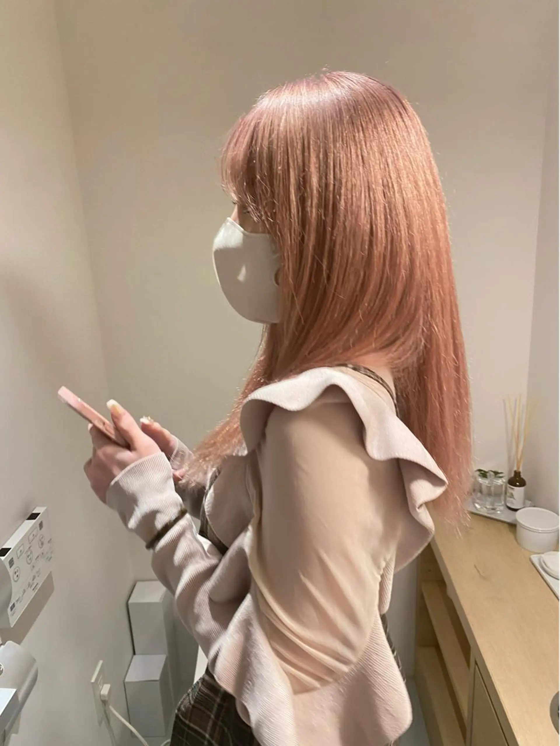 ロング カラー メンズパーマ💈藤田 晃志のヘアスタイル