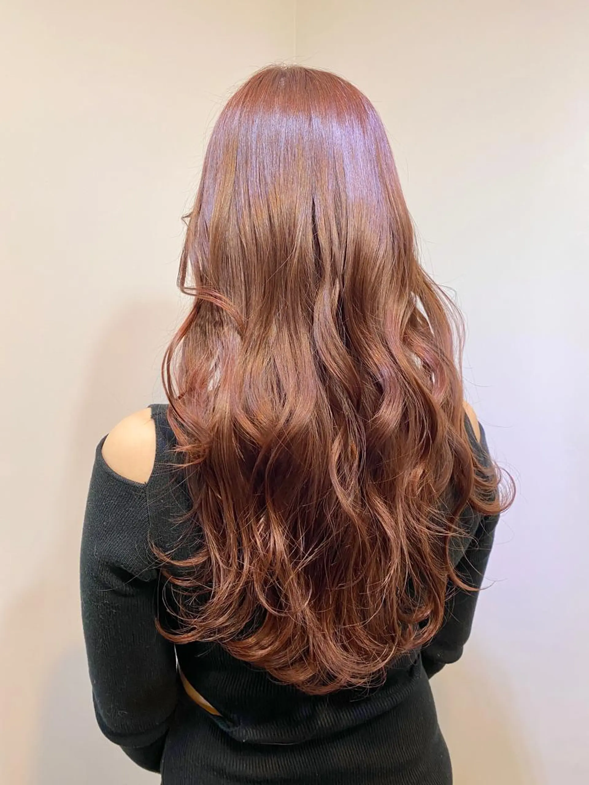 ロング ブリーチ毛対応酸性 ストレート🌈サキのヘアスタイル