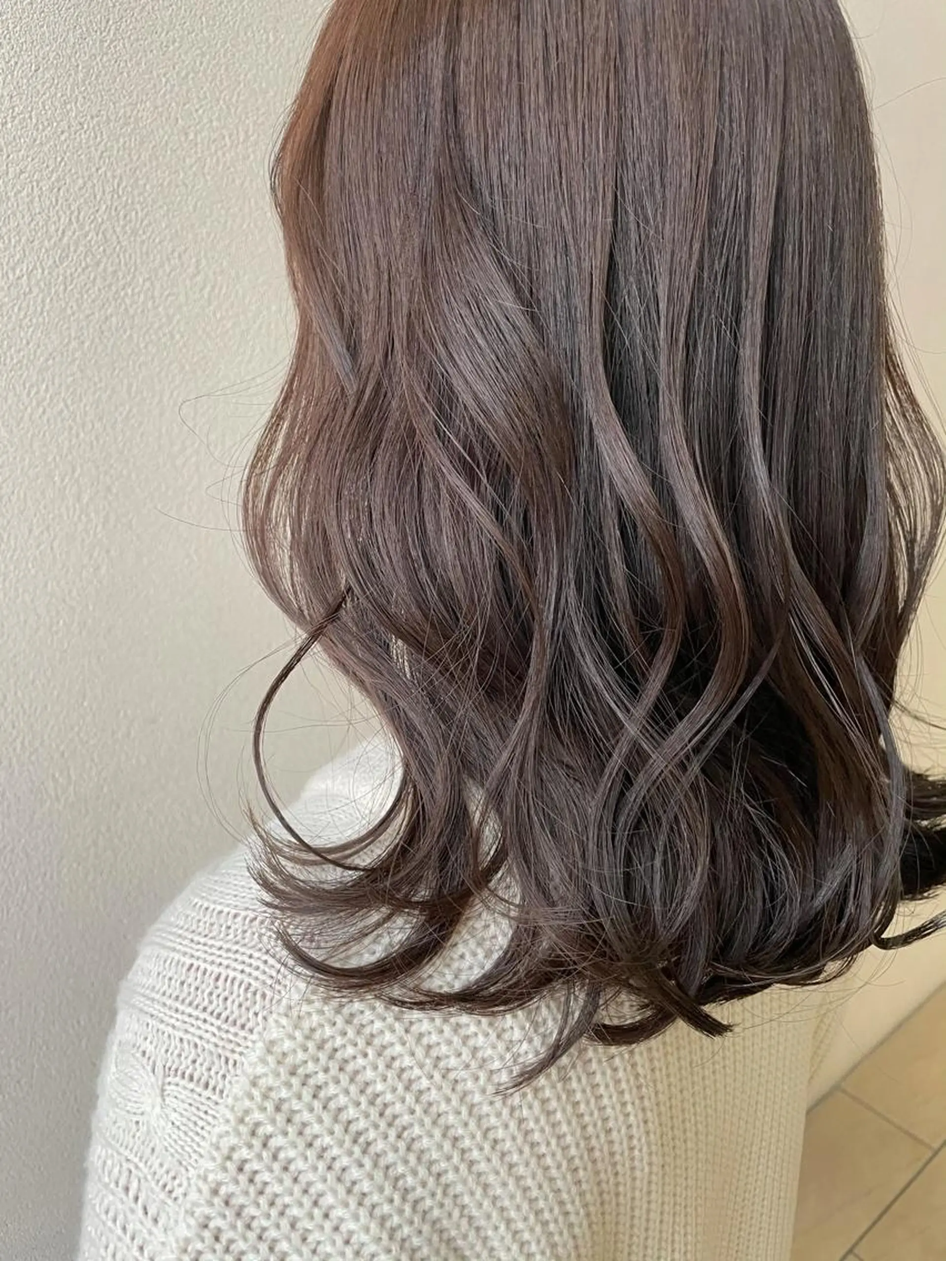 ミディアム カラー ブラウンカラー ナチュラルブラウン 沢田 瞳のヘアスタイル