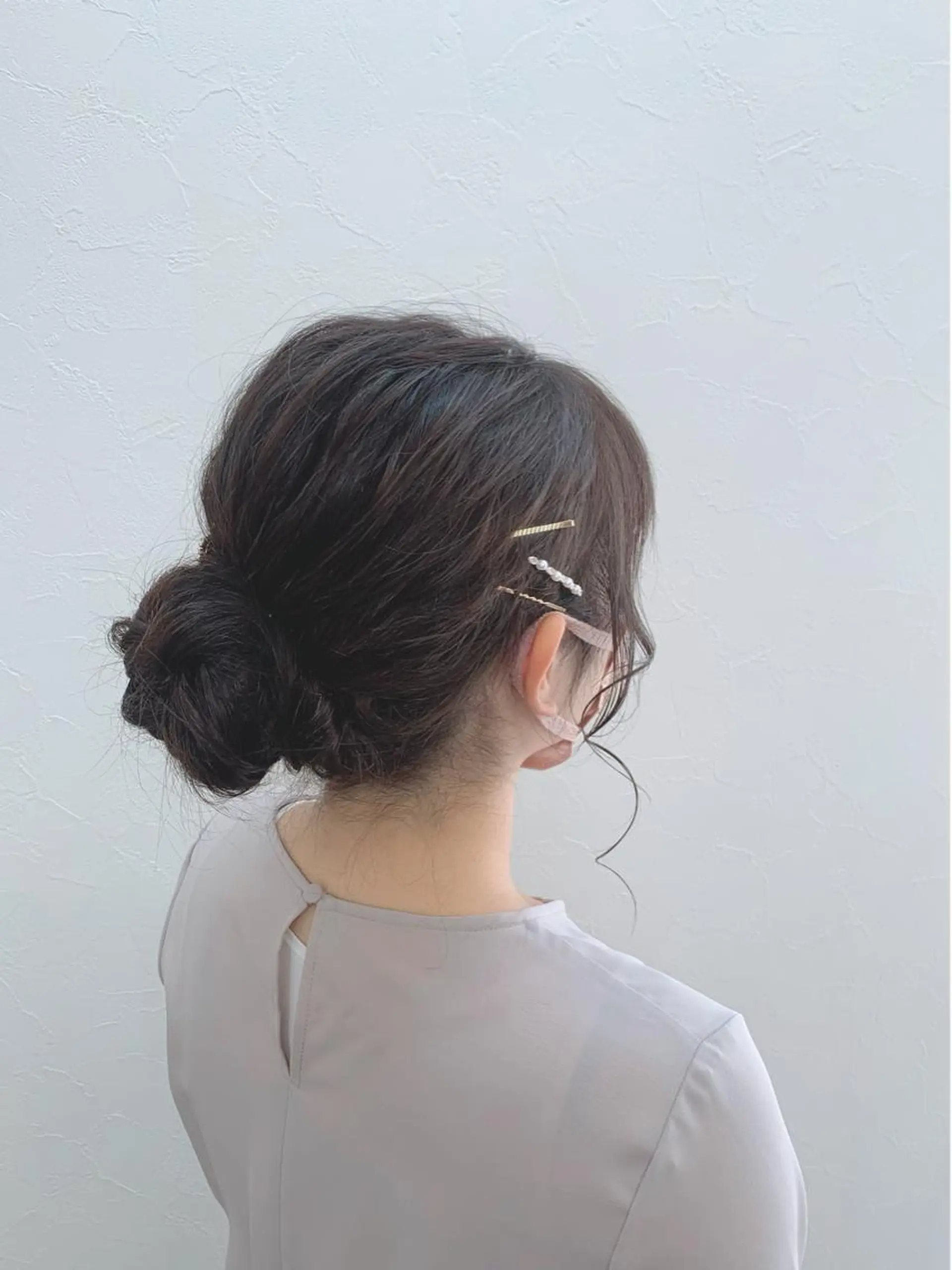 ミディアム ヘアアレンジ 菅沼 まみのヘアスタイル