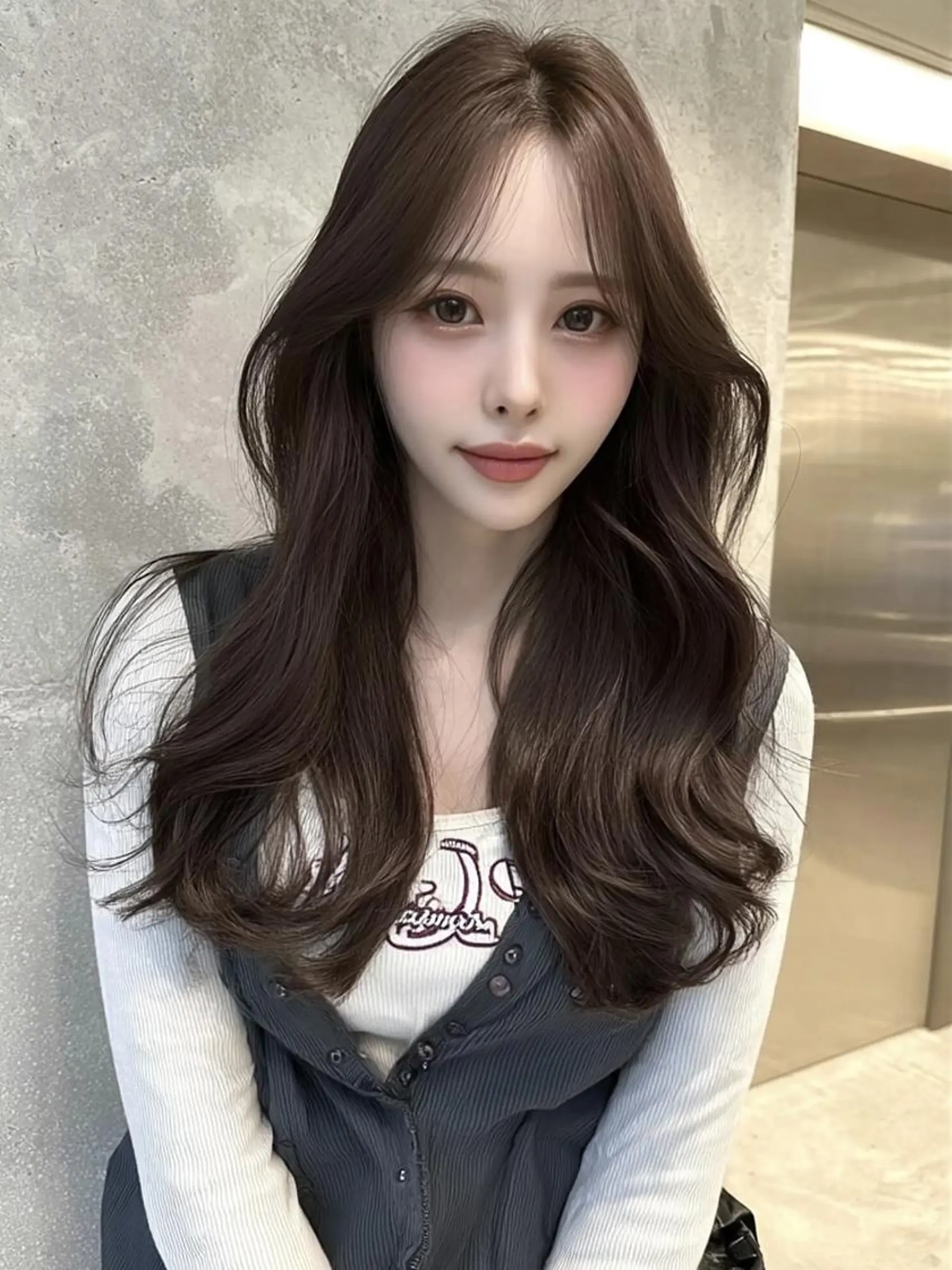 セミロング ボブ 外国人風カラー カット ヘアカラー トリートメント 🎀透明感カラー/ yuka🎀のヘアスタイル