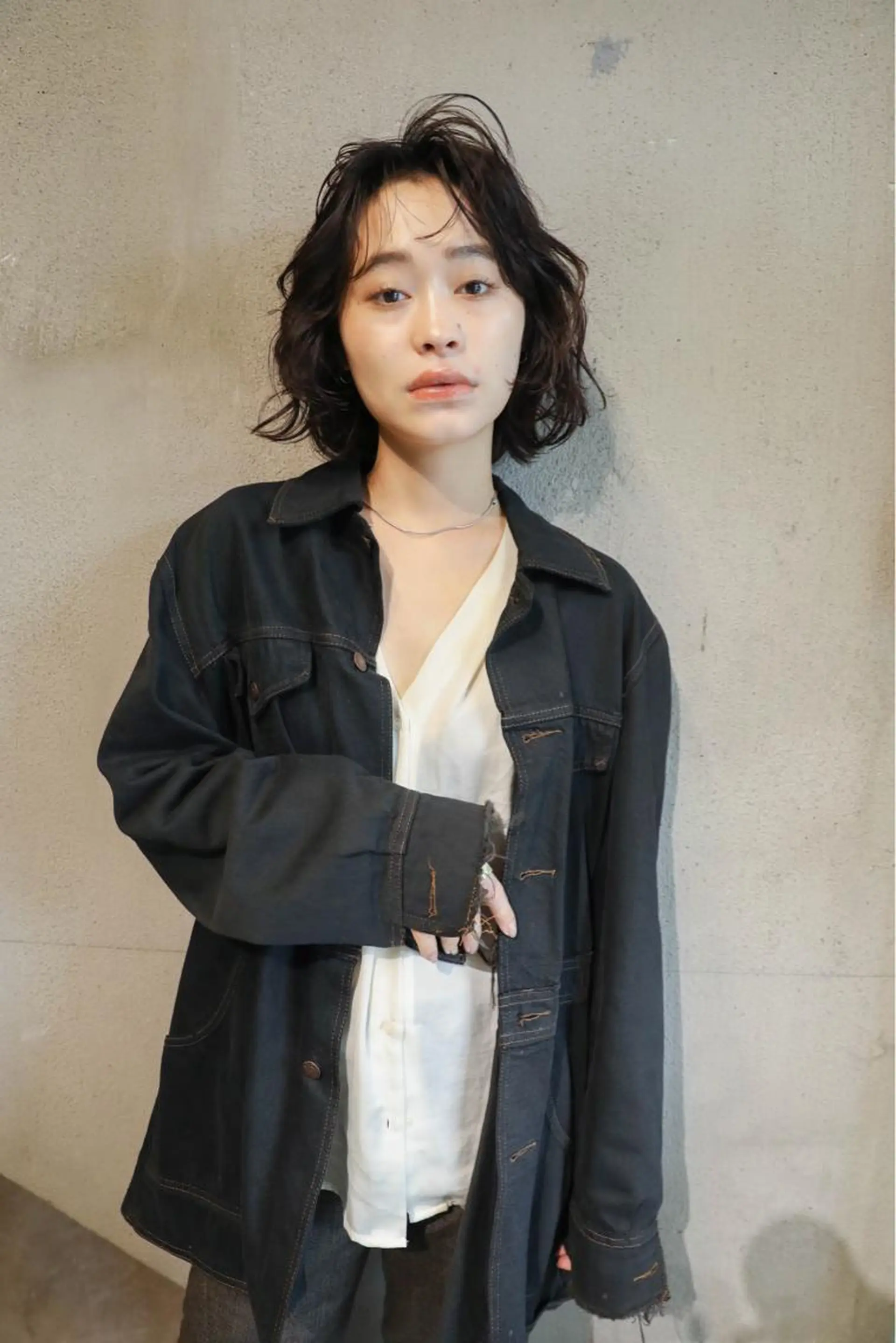 ショート パーマ 垢抜けボブ/SAHO /OAK溝の口のヘアスタイル