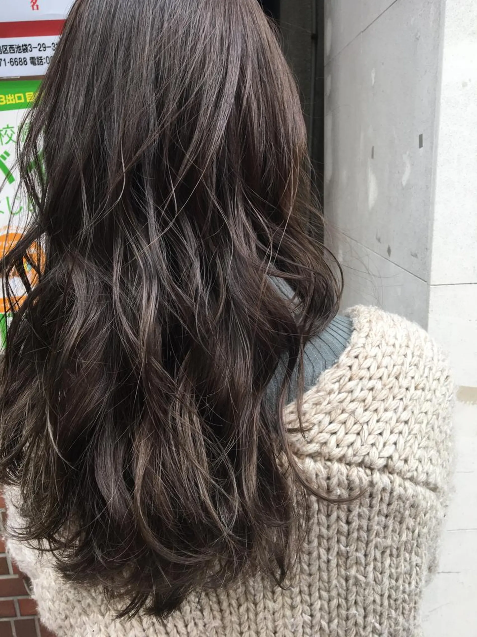 ロング カラー カット ヘアカラー トリートメント 狩野 羅夢のヘアスタイル