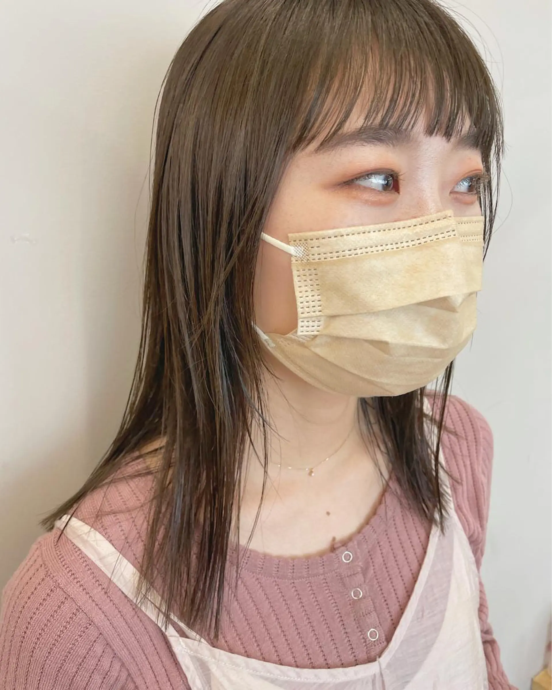 ミディアム カラー カット トリートメント 関 京磨のヘアスタイル