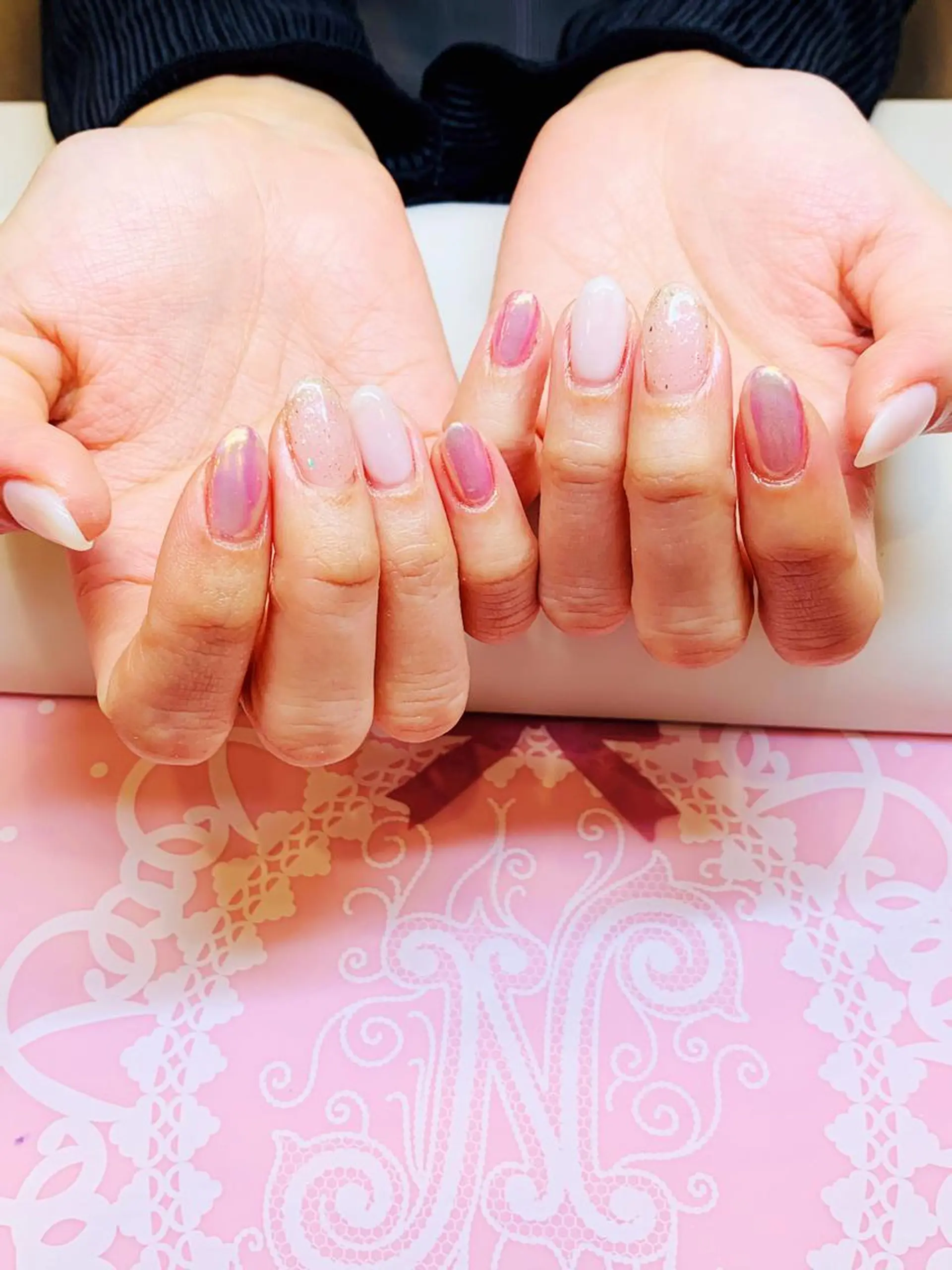 カラー ネイル Ui_Amor (パラジェル)のネイルデザイン