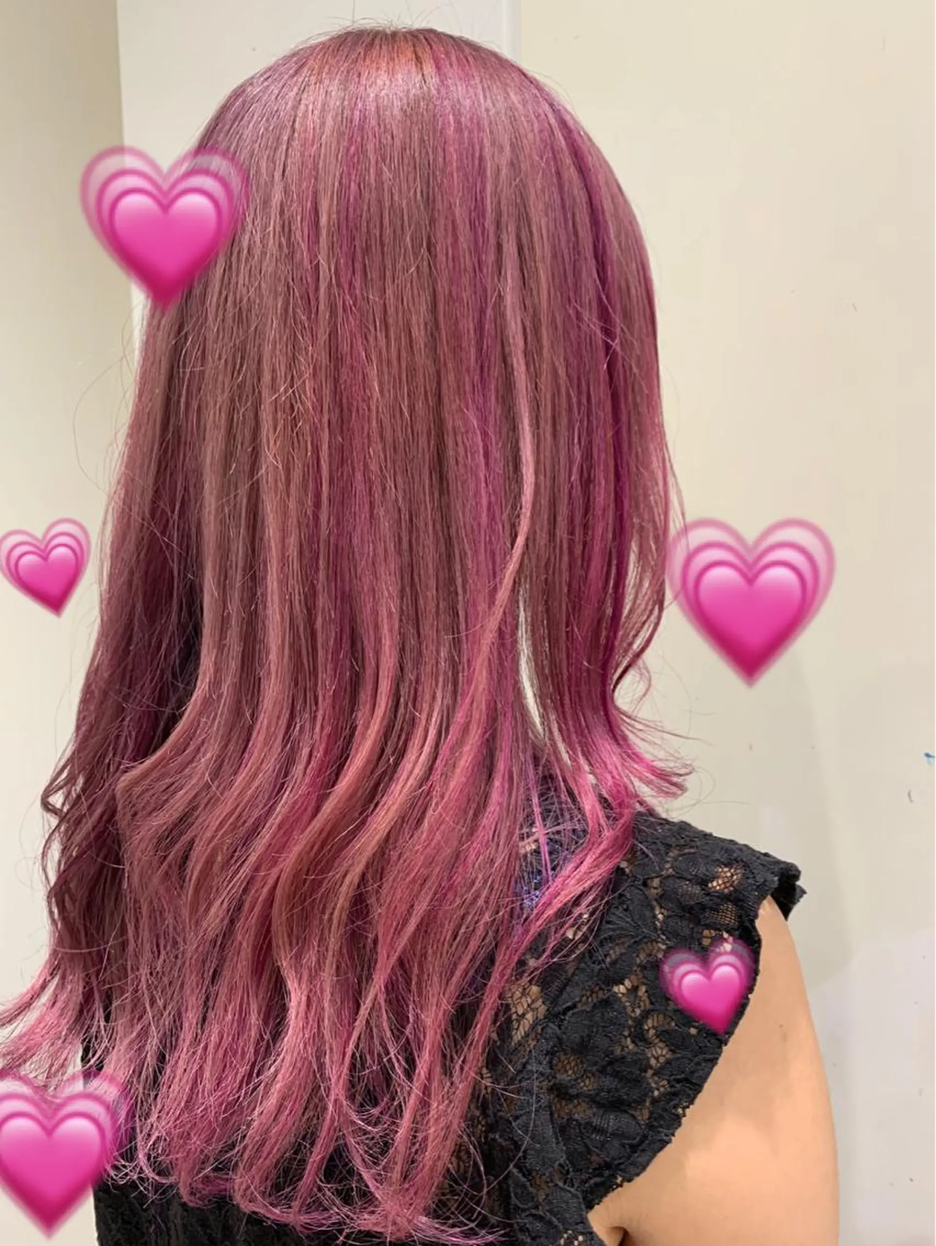 セミロング カラー 新宿駅近♡個室 ♡関口三都季🌜のヘアスタイル