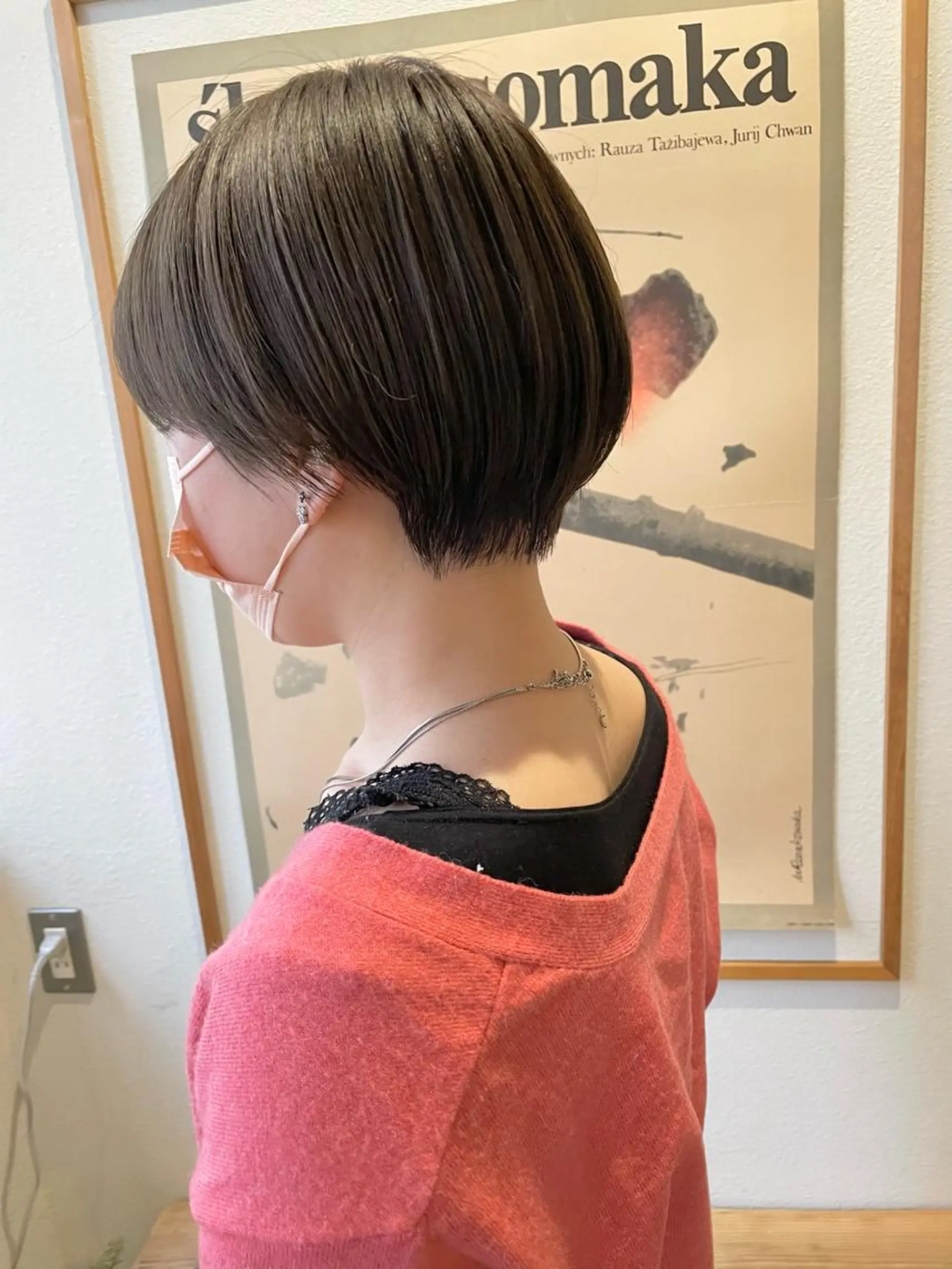 ショート カラー ヒナゴ トヨカズのヘアスタイル