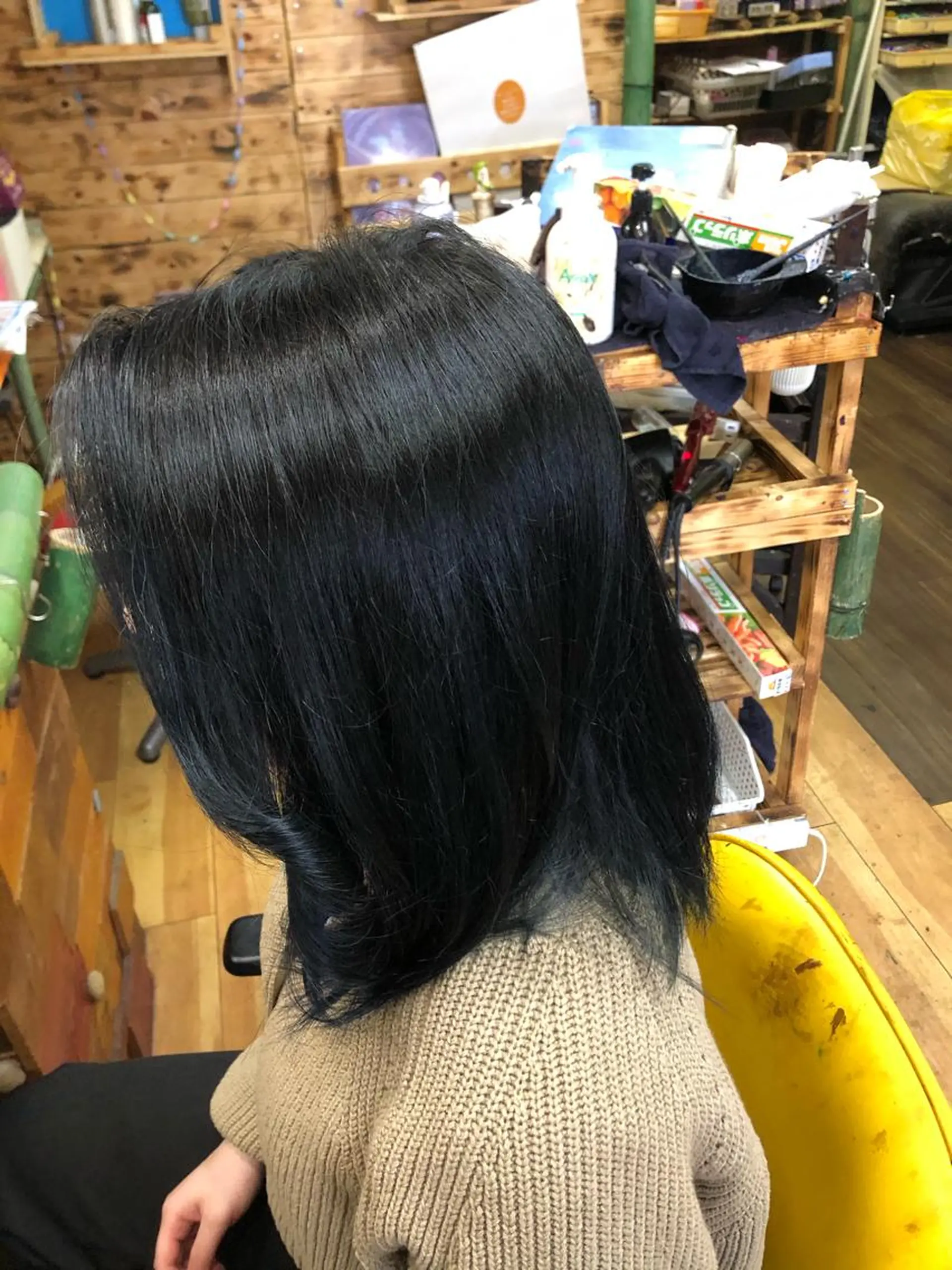 ミディアム アッシュ 雪上 章のヘアスタイル