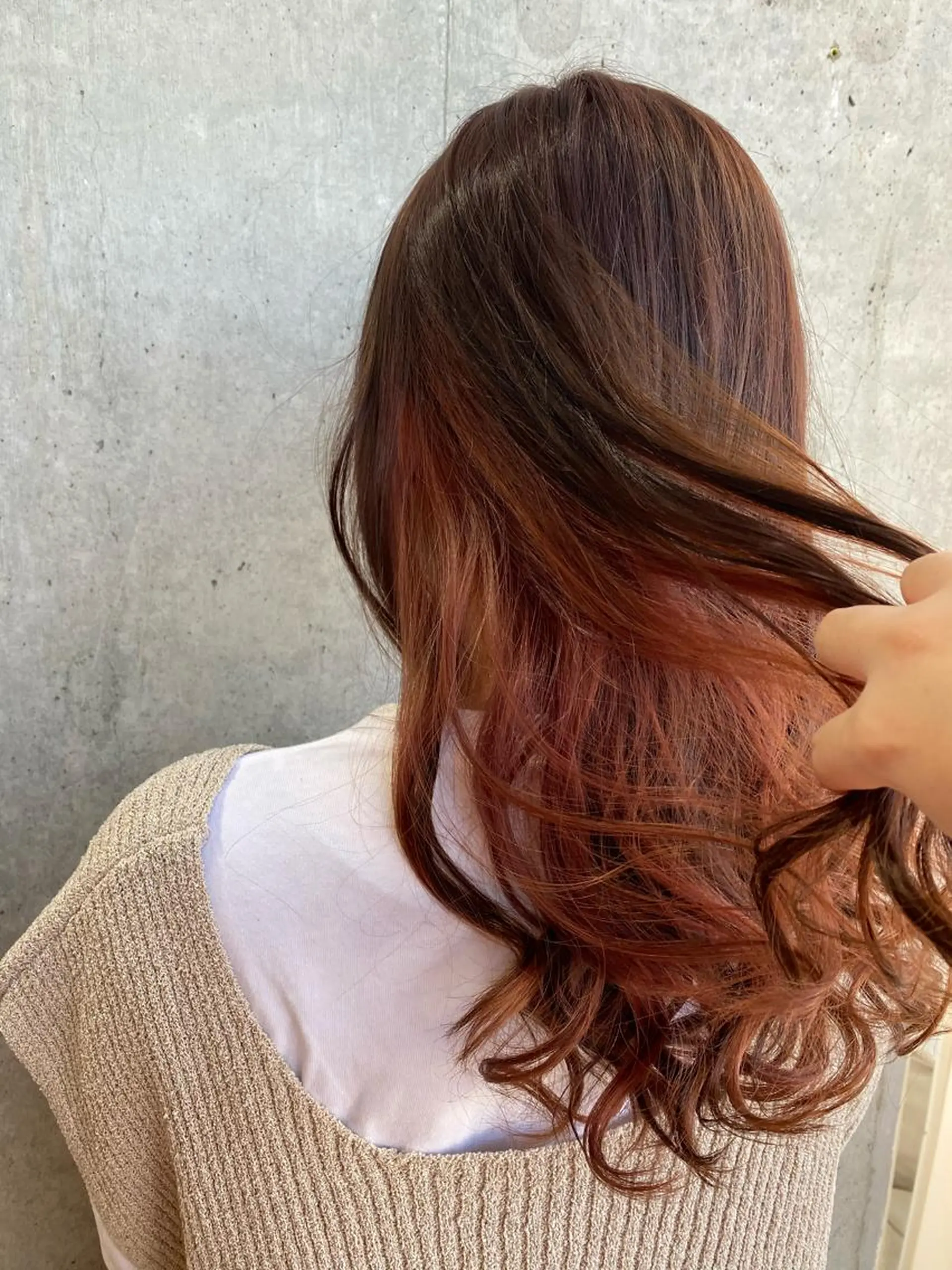ロング カラー な つのヘアスタイル