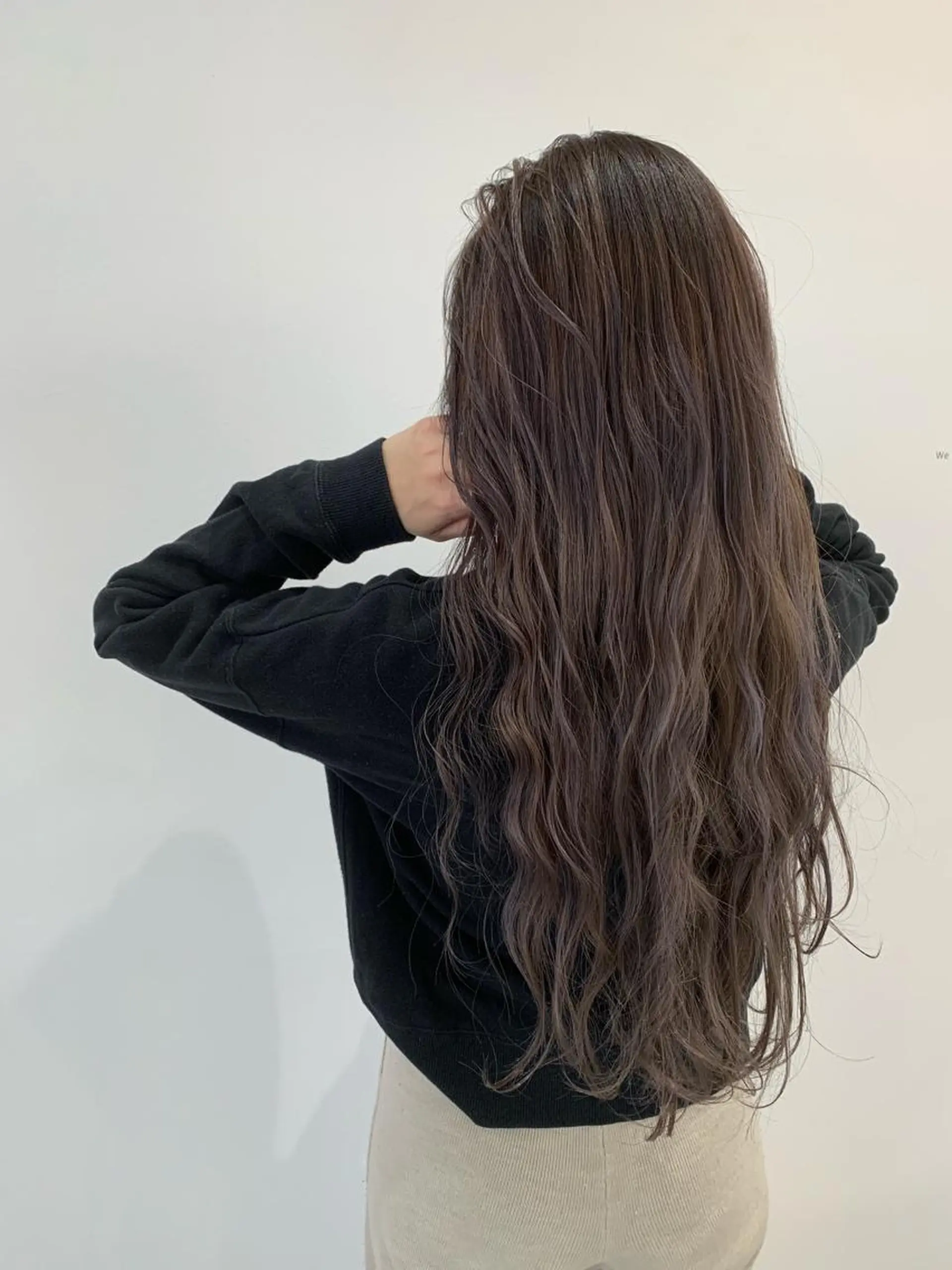 ロング カラー グラデーションカラー グレージュ Roid 代表✨HIROのヘアスタイル