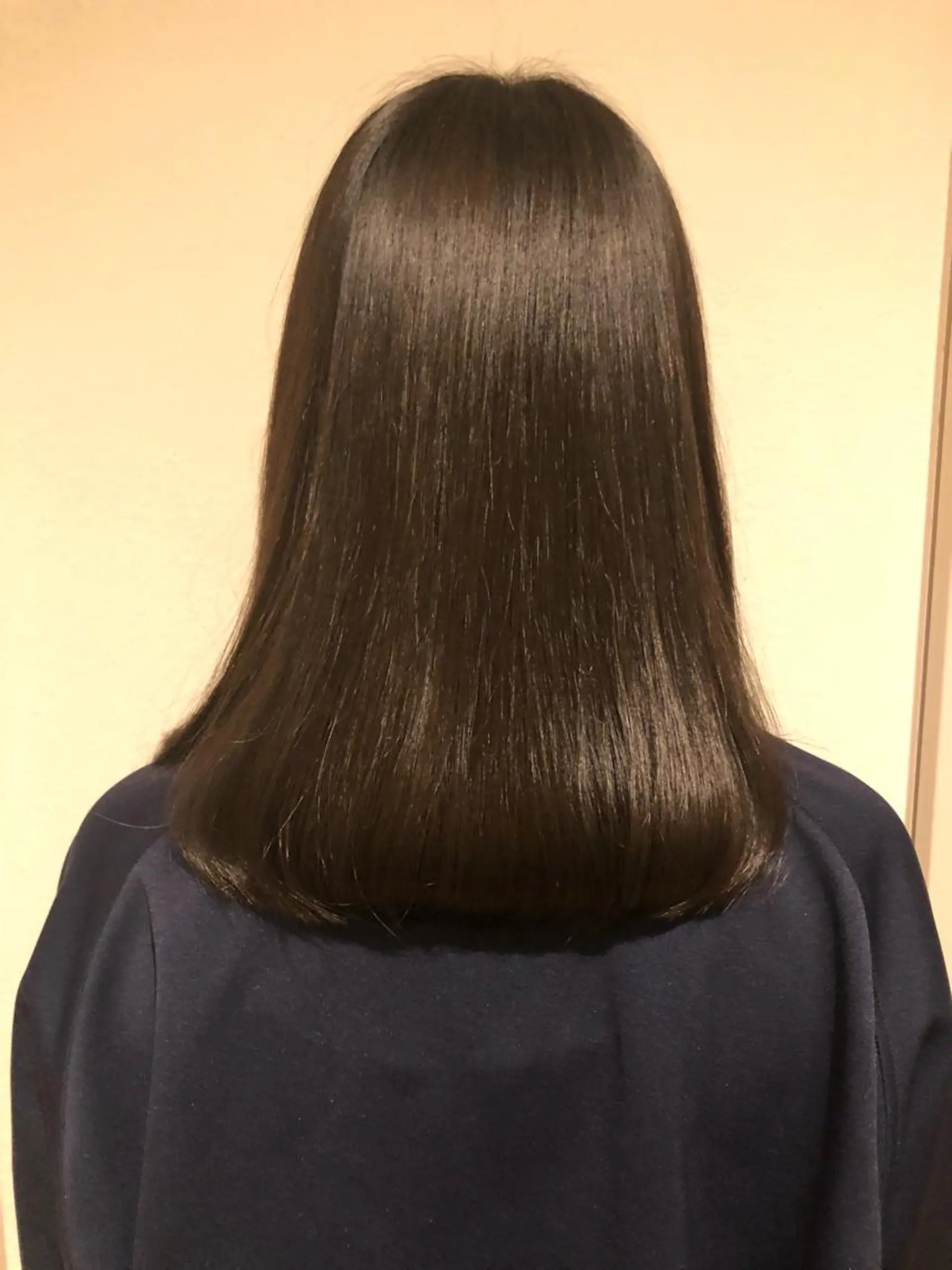 セミロング 田中 瑞妃のヘアスタイル