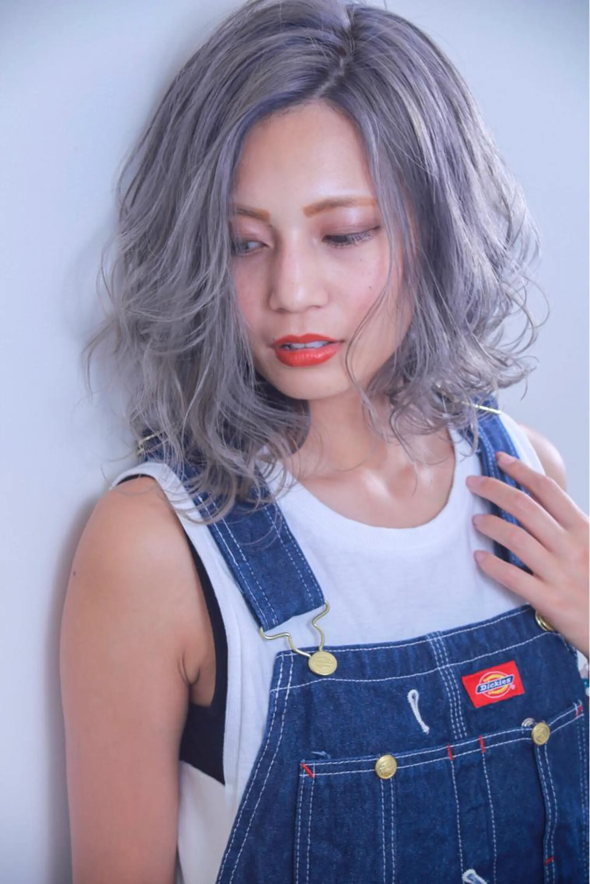 ミディアム カラー 伊藤 裕貴のヘアスタイル