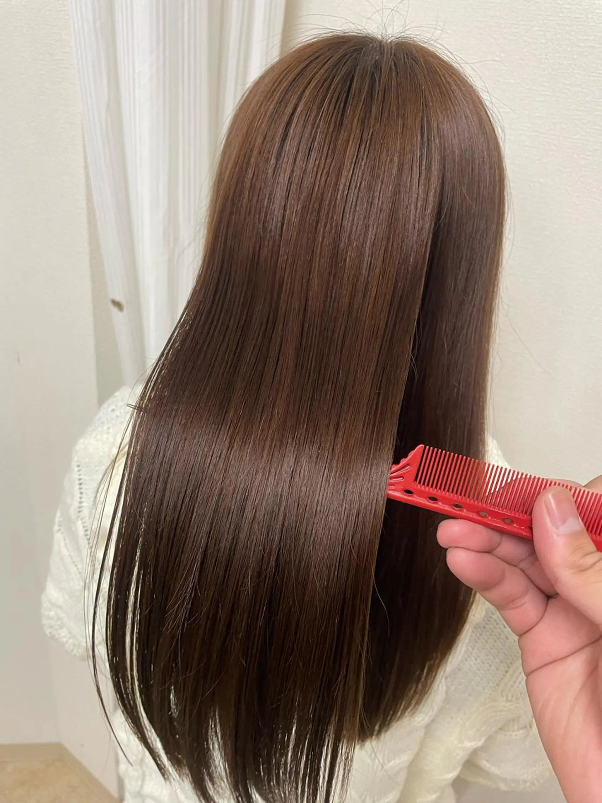 ロング カラー ケアブリーチ /髪質 改善/古橋圭史郎のヘアスタイル