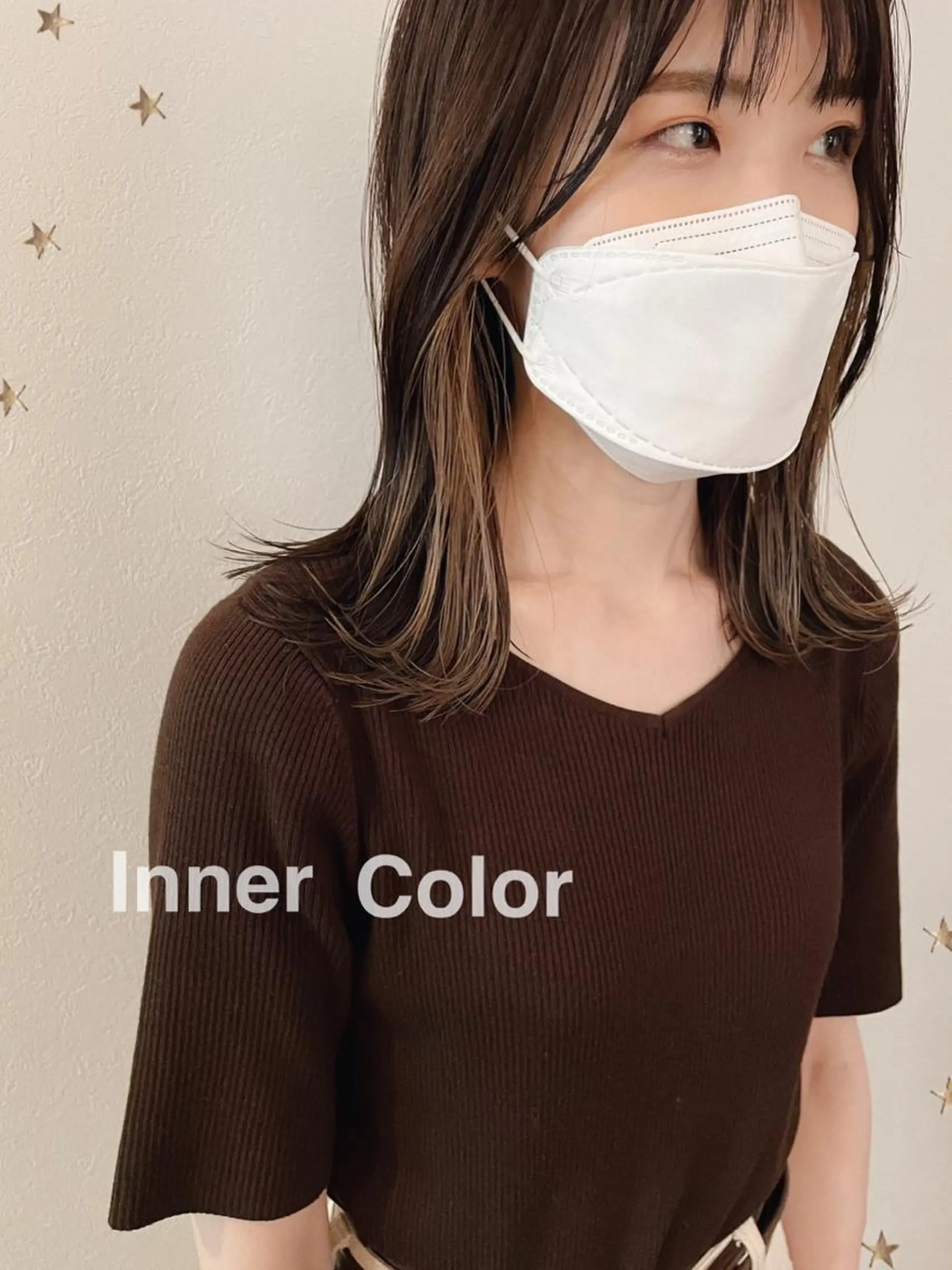 ミディアム カラー カット ヘアカラー salon AKIRA所属・市川 千夏のヘアスタイル