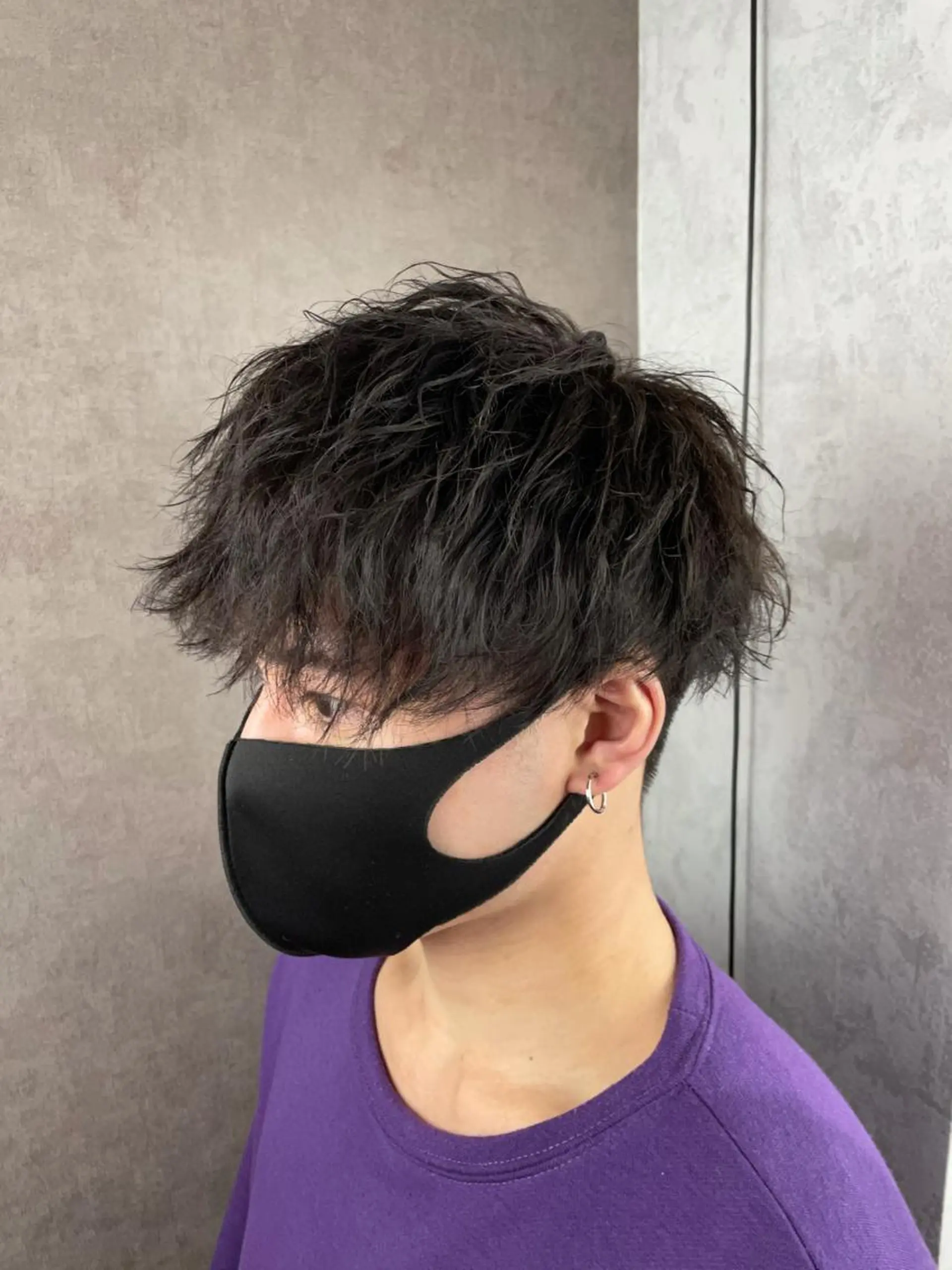 ショート パーマ メンズ メンズ専門 中島俊【朝霞】のヘアスタイル