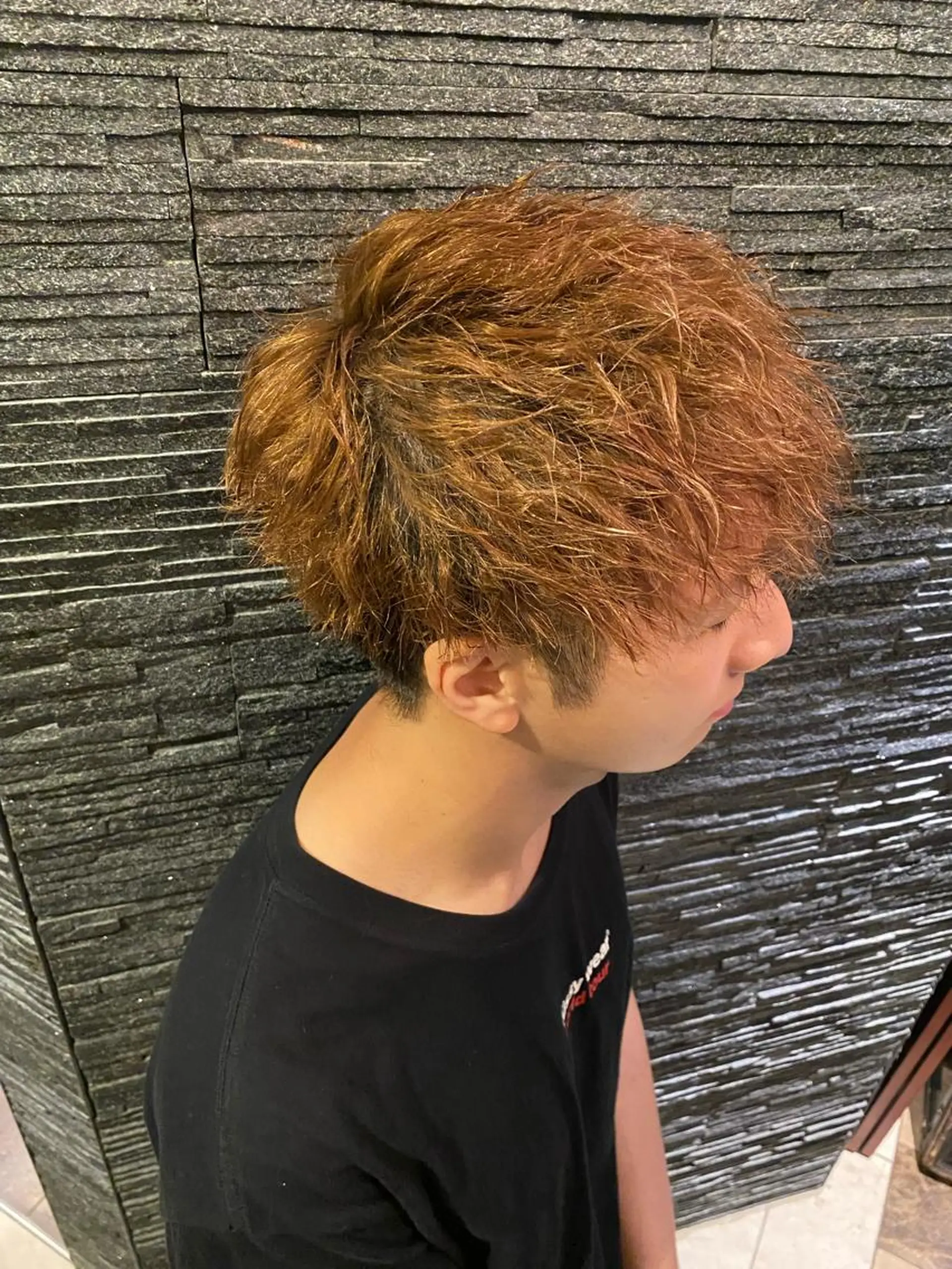 ミディアム 齋藤 大晟のヘアスタイル