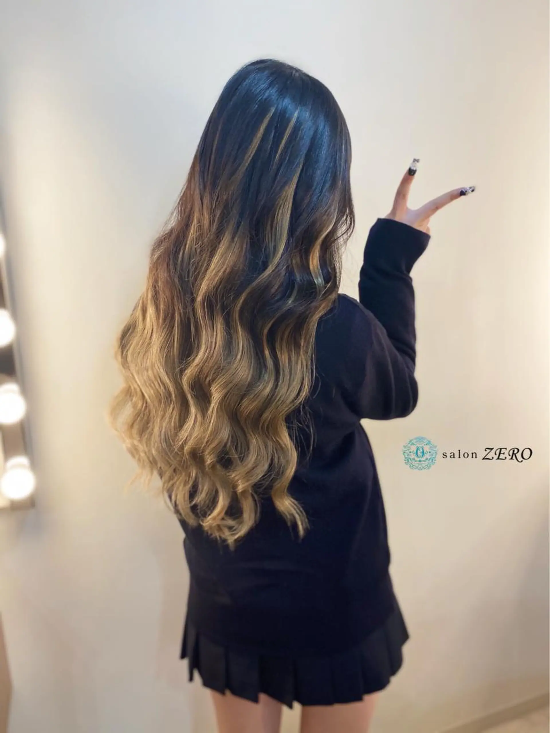ロング ヘアアレンジ エクステ 学生 エクステ Hair Make Salon ZERO所属・Hair Make Salon ZEROのヘアスタイル