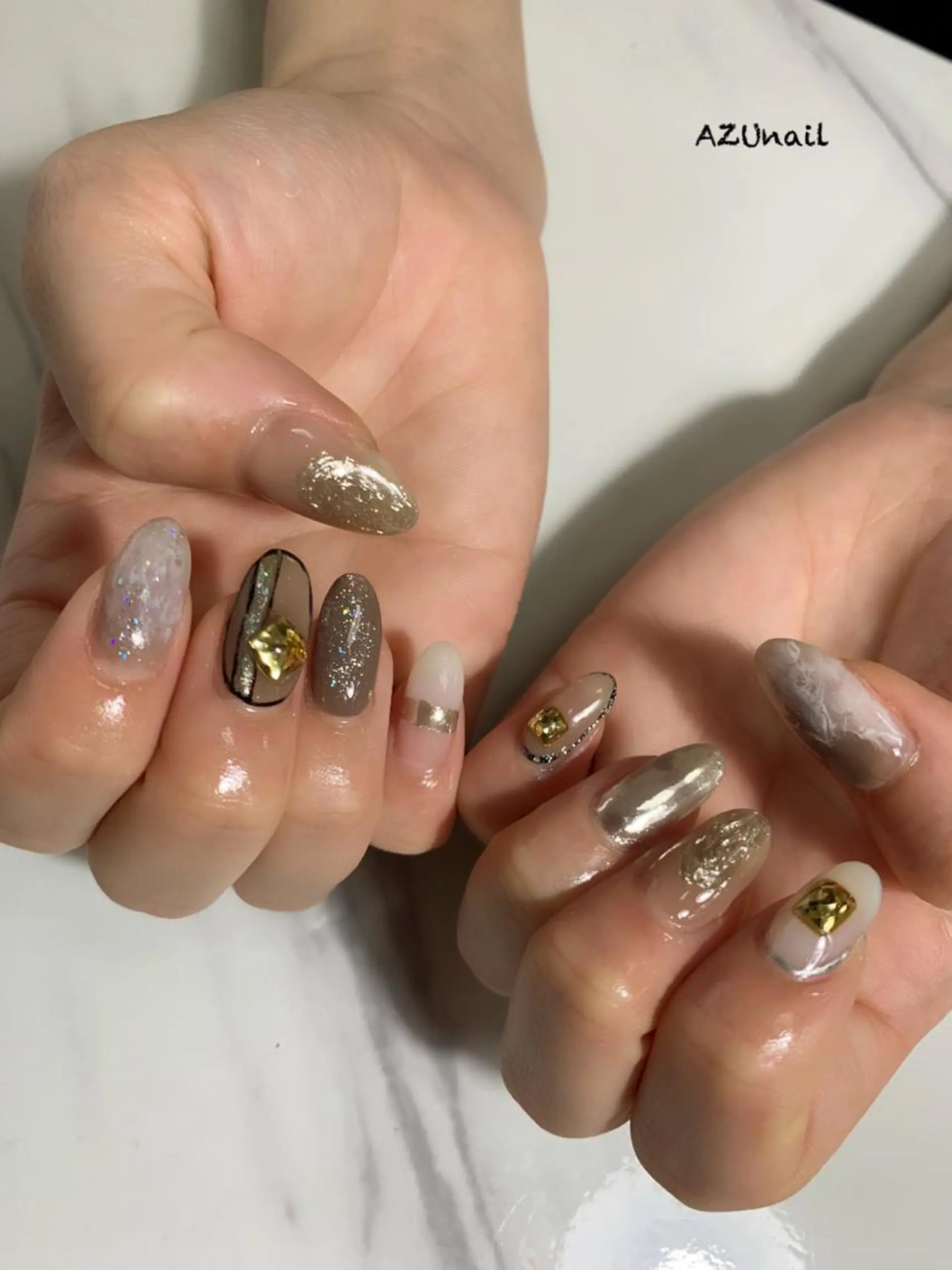 ネイル AZU nailのネイルデザイン