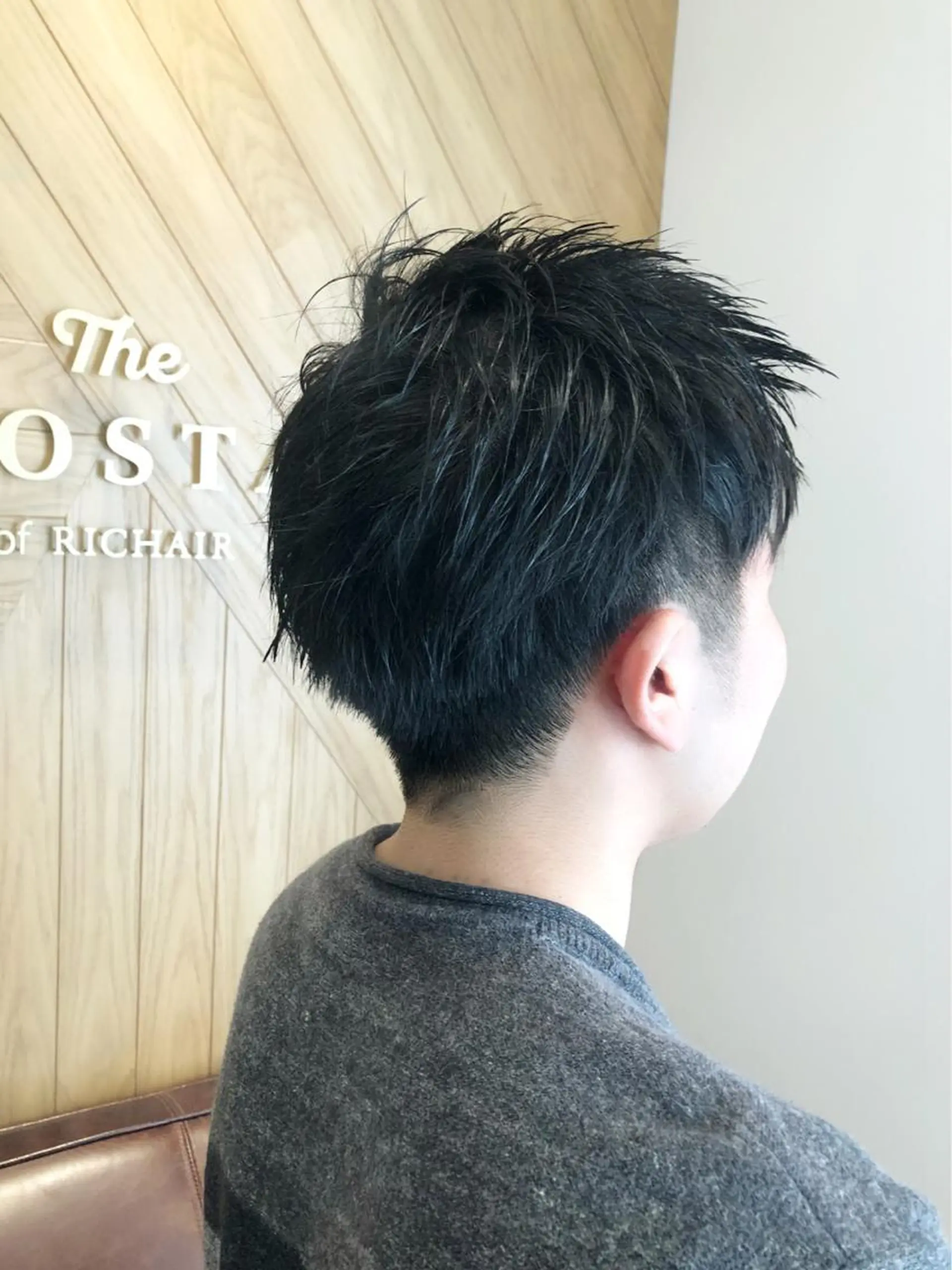 ショート メンズ 鈴村 大介のヘアスタイル