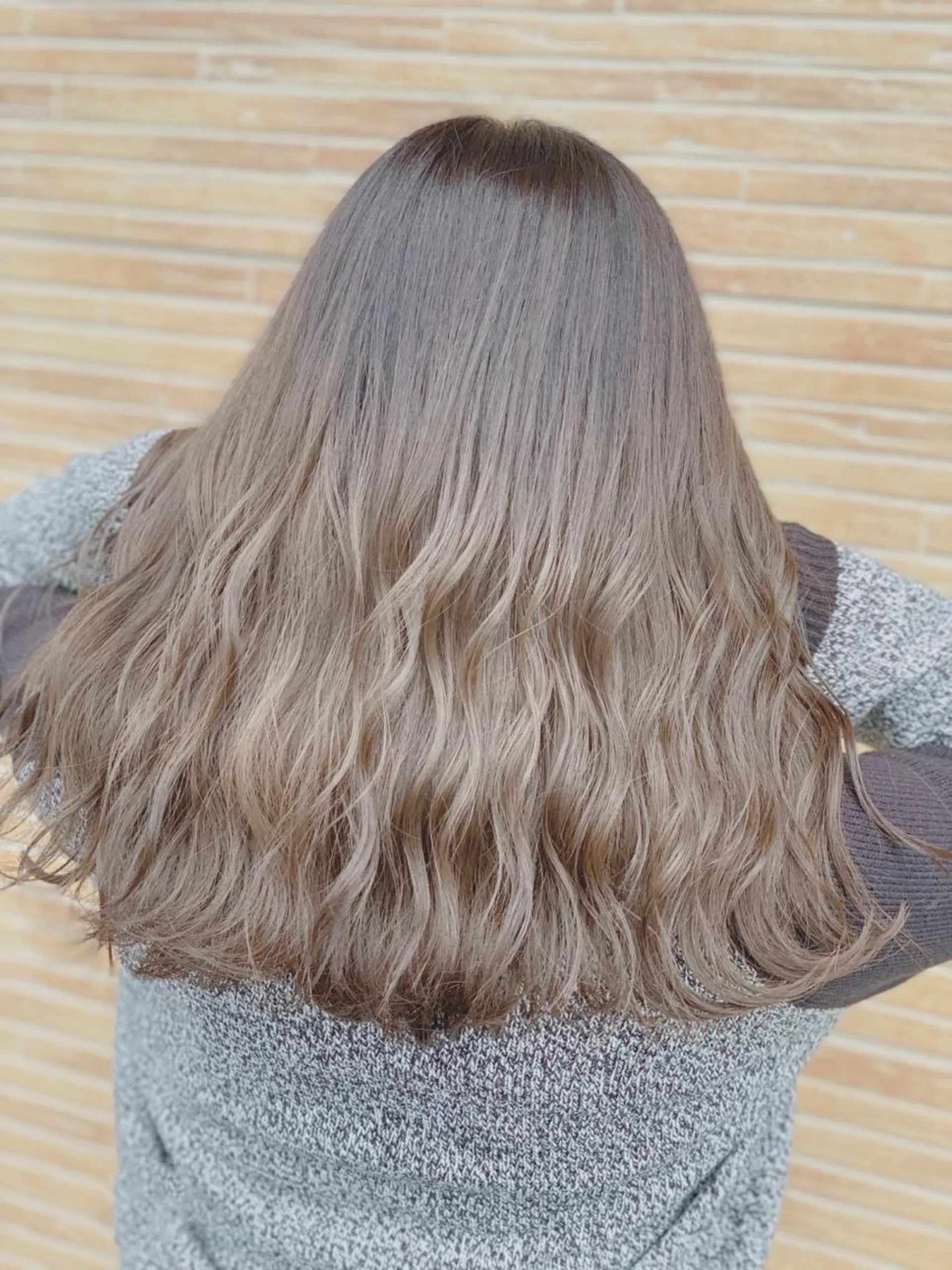 ロング メンズスタイル バレイヤージュ　齋藤のヘアスタイル