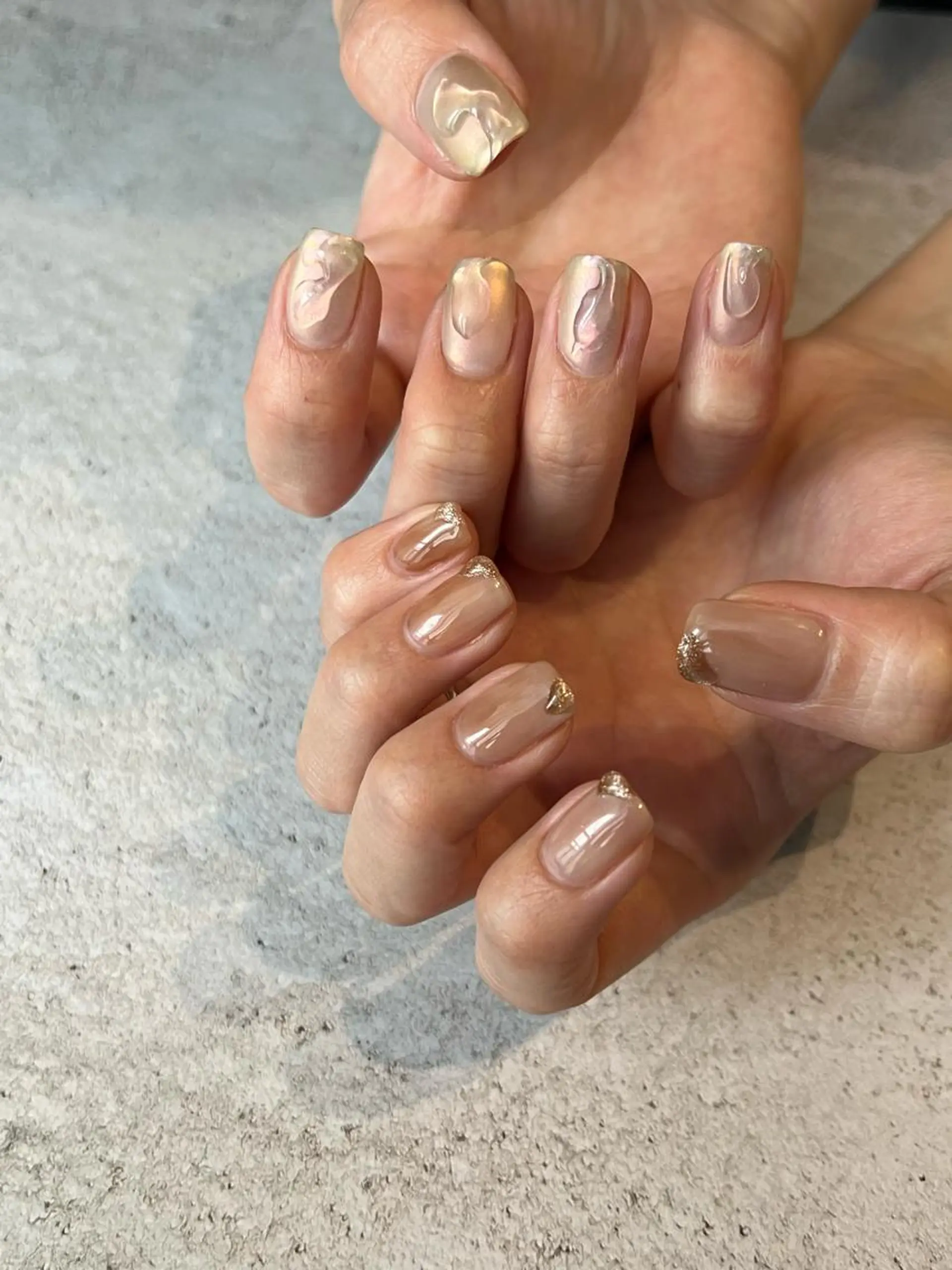 ネイル ハンドネイル 谷川 薫のネイルデザイン