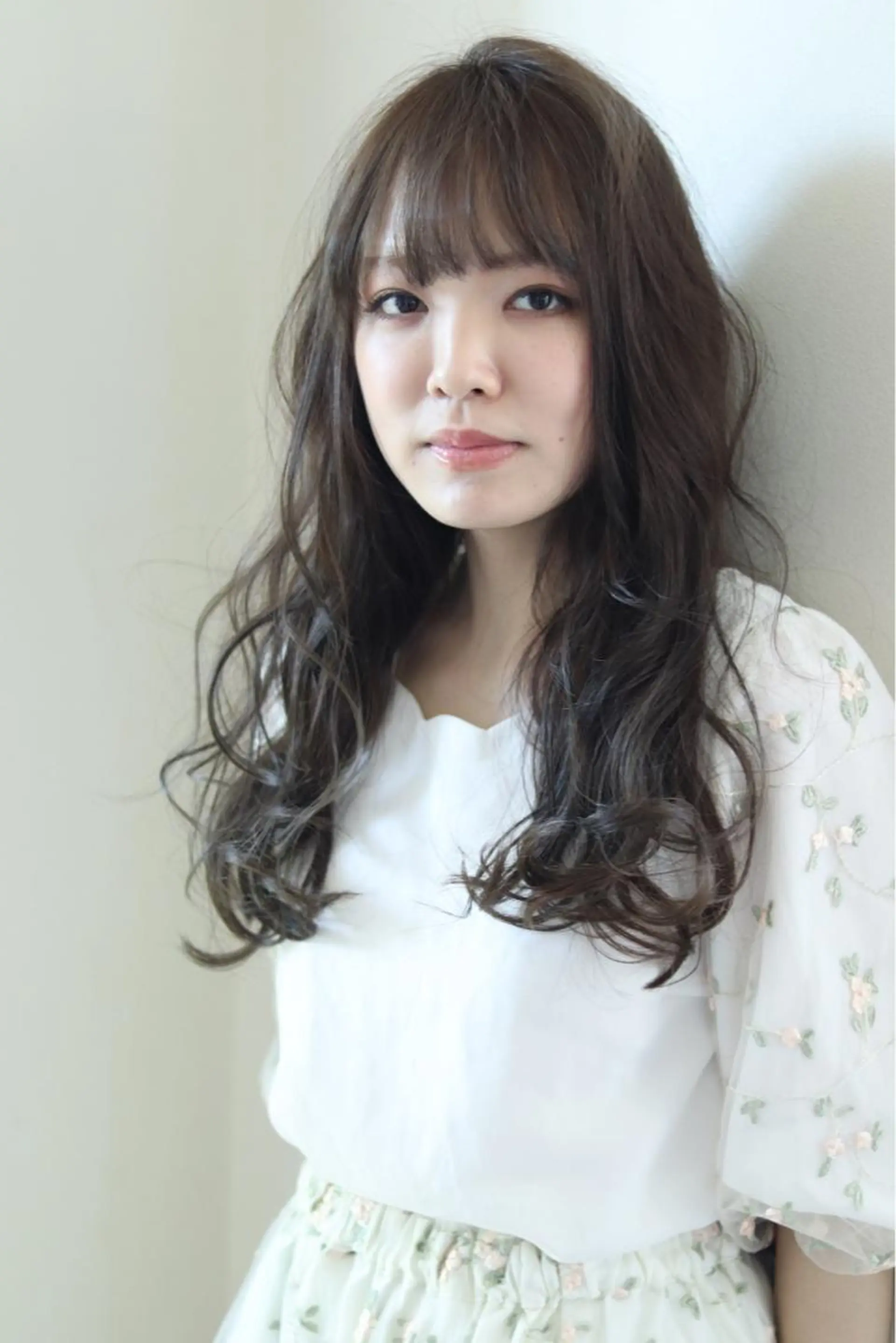 ロング カラー パーマ 透明感カラー カット ヘアカラー 似合わせ/代表 髪質改善/山田将大のヘアスタイル