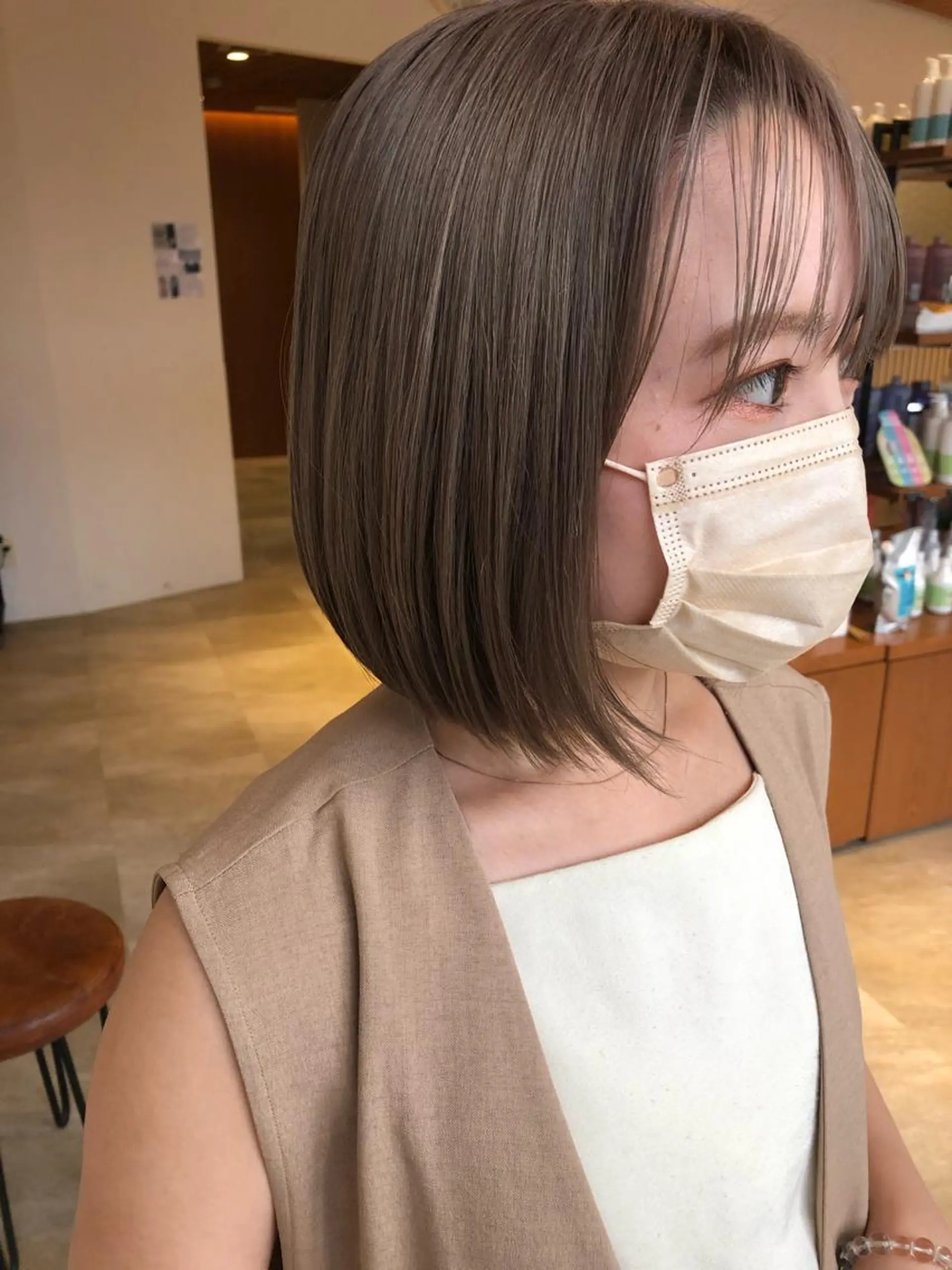 ショート 前下がりボブ ボブ 角田 琉希也のヘアスタイル