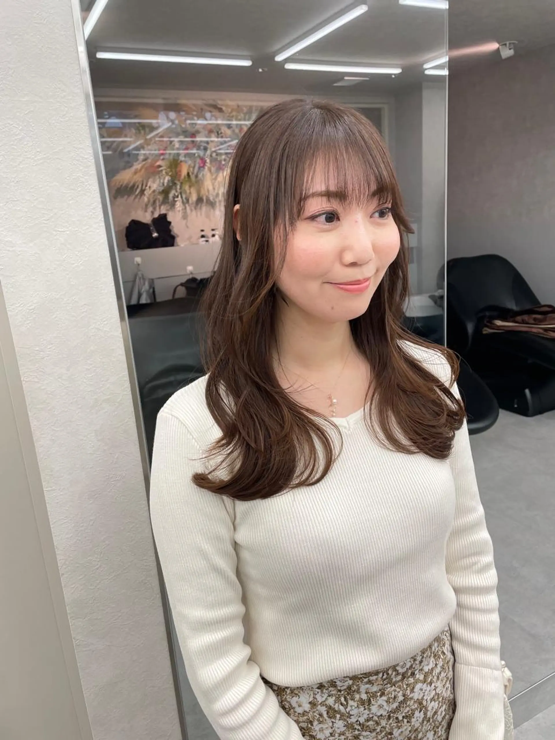 セミロング カラー 《髪質改善✖️オリー ブ🧸》小嶋拓也のヘアスタイル
