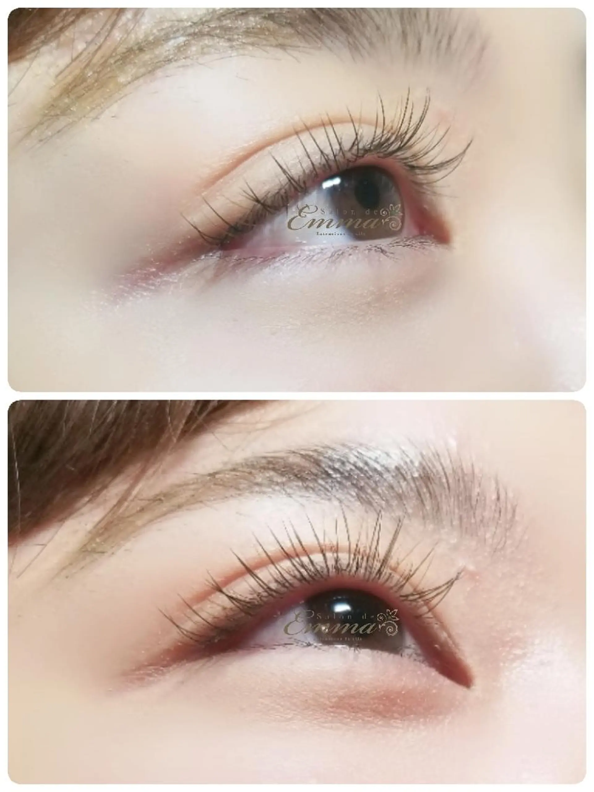 マツエク・マツパ カラーマツエク フラットラッシュ salonde emma.のマツエク・マツパデザイン