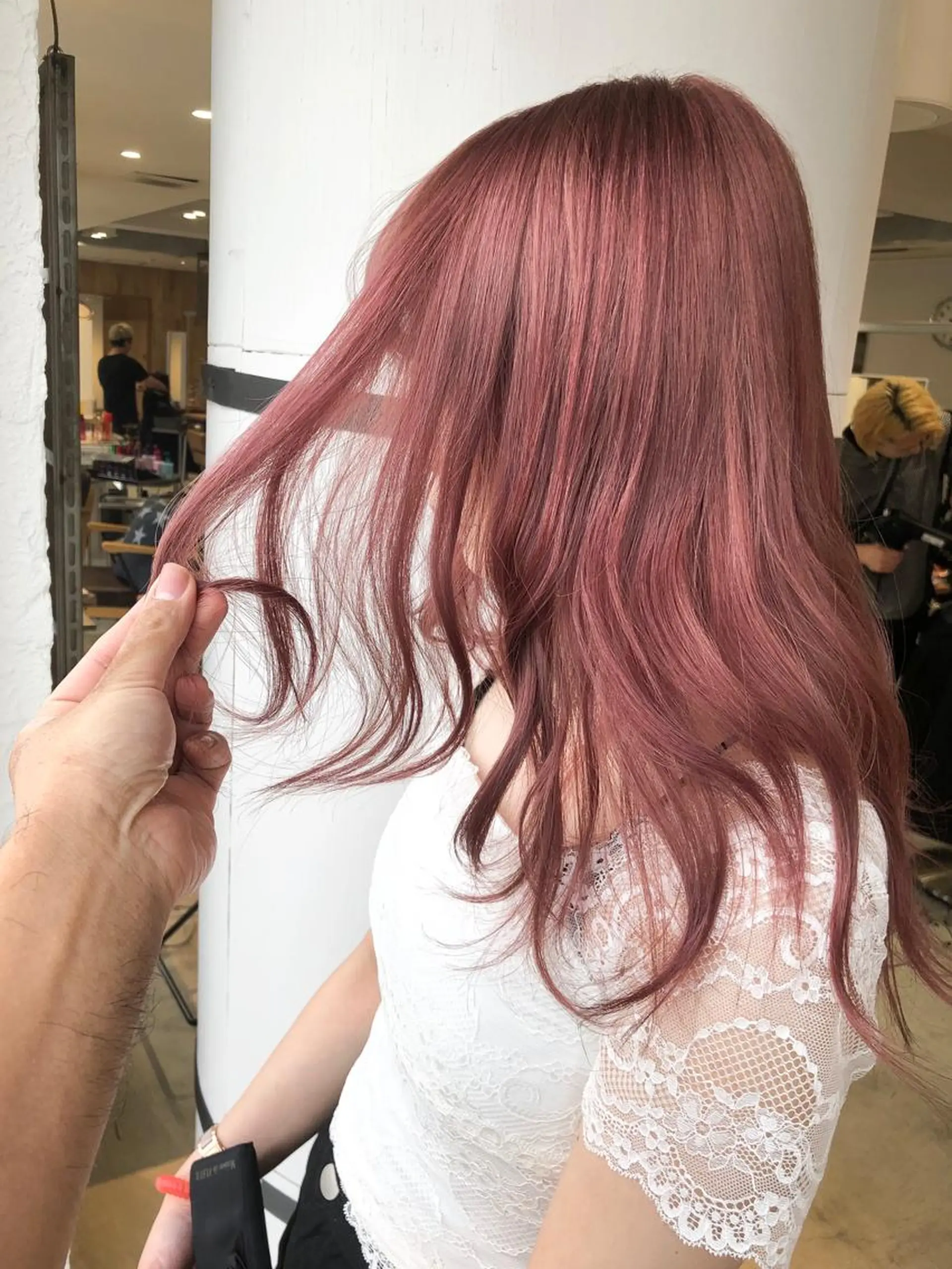 ロング カラー イルミナカラー welring hair salonのヘアスタイル