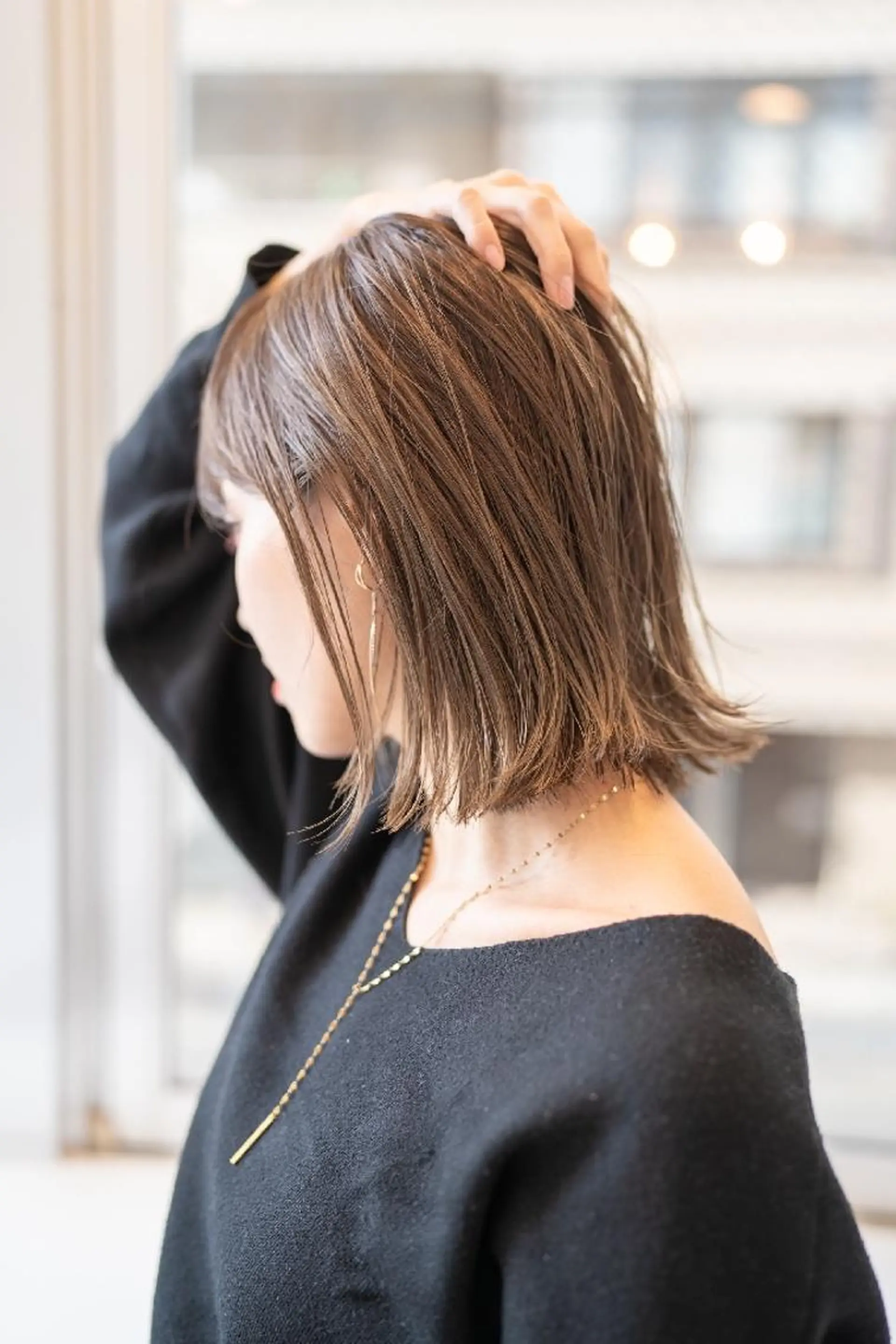 ミディアム カラー カット Lazo所属・Lazo/ 原弥和子のヘアスタイル