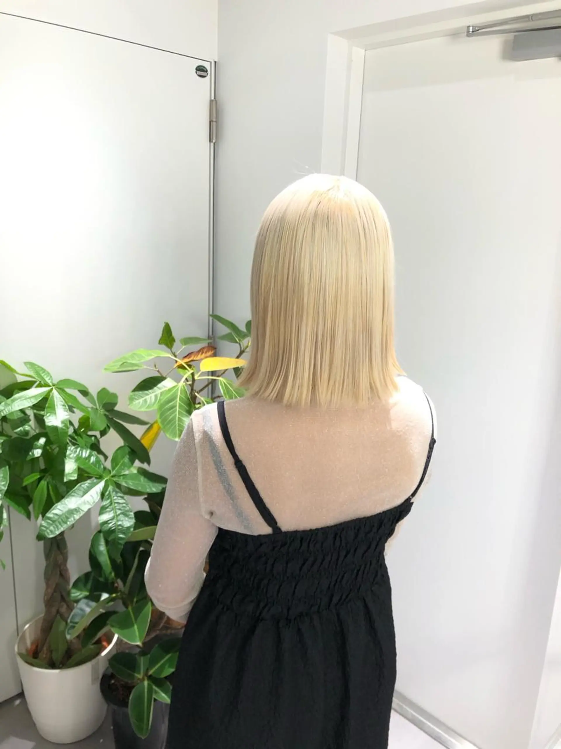 ミディアム カラー ブリーチ 矢島颯哉/ハイトーン ブリーチカラー💎のヘアスタイル