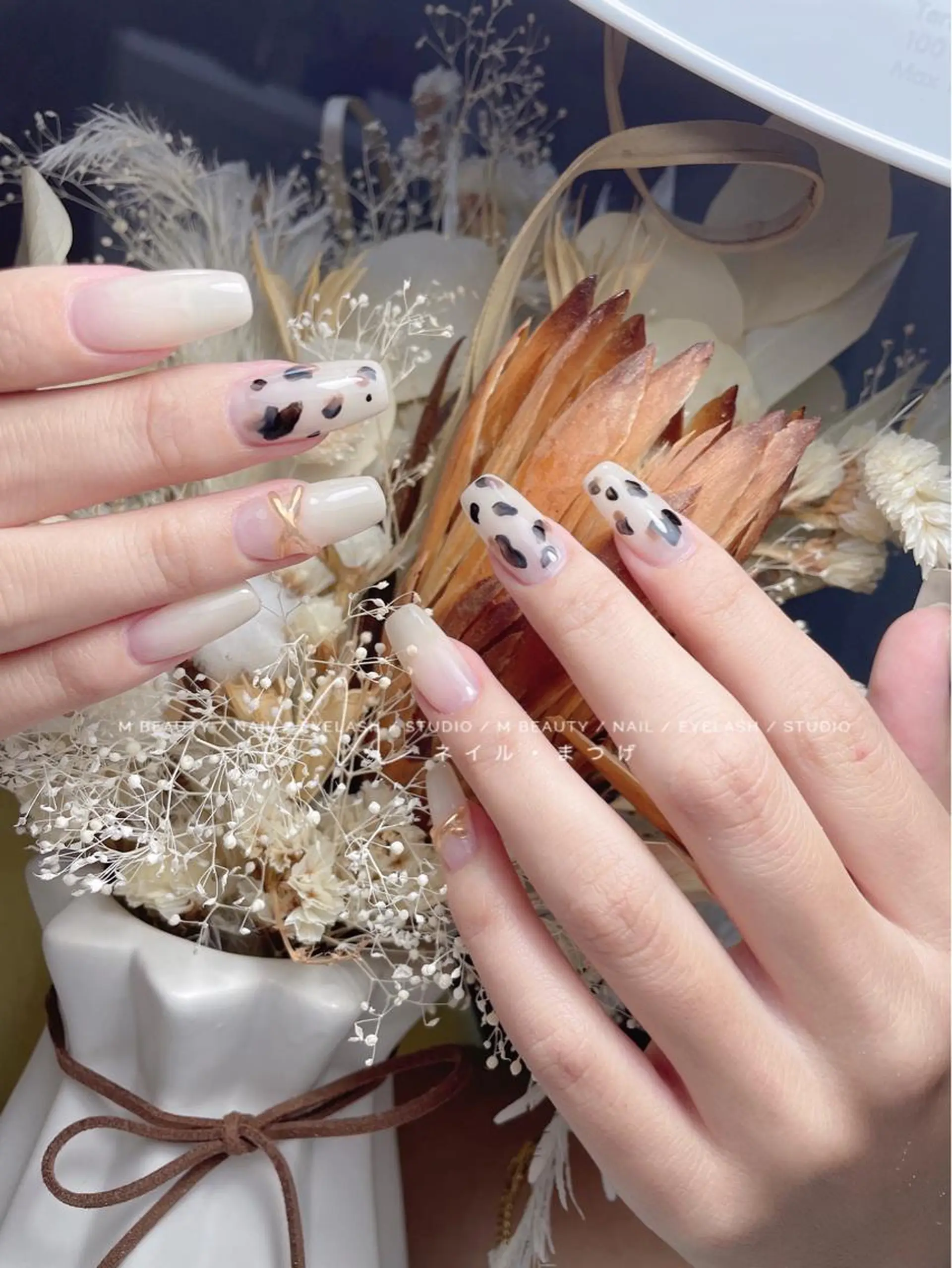 ネイル M🌷nail 長さだし専門店のネイルデザイン