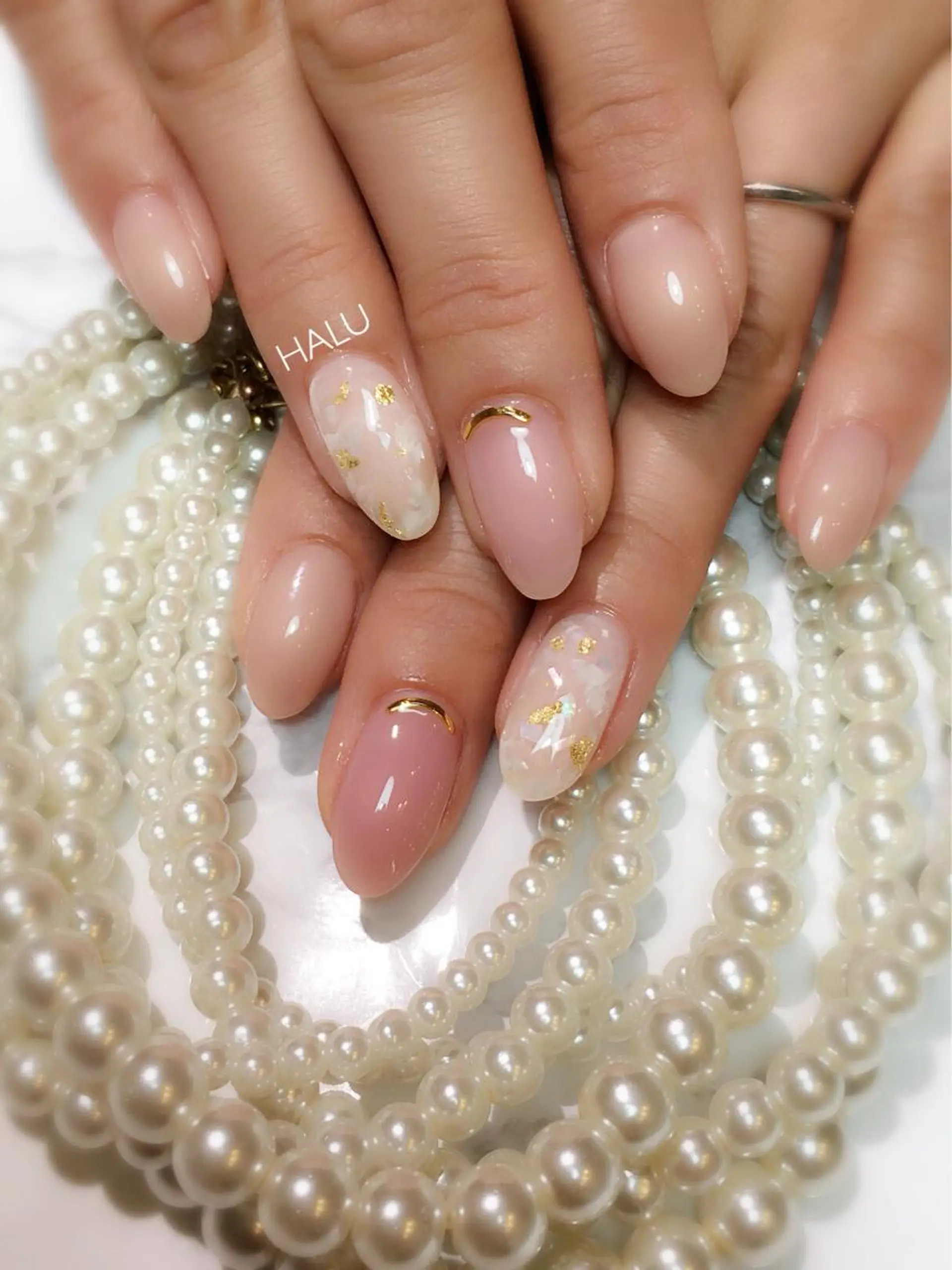 ネイル オフィスネイル HALU ハルのネイルデザイン