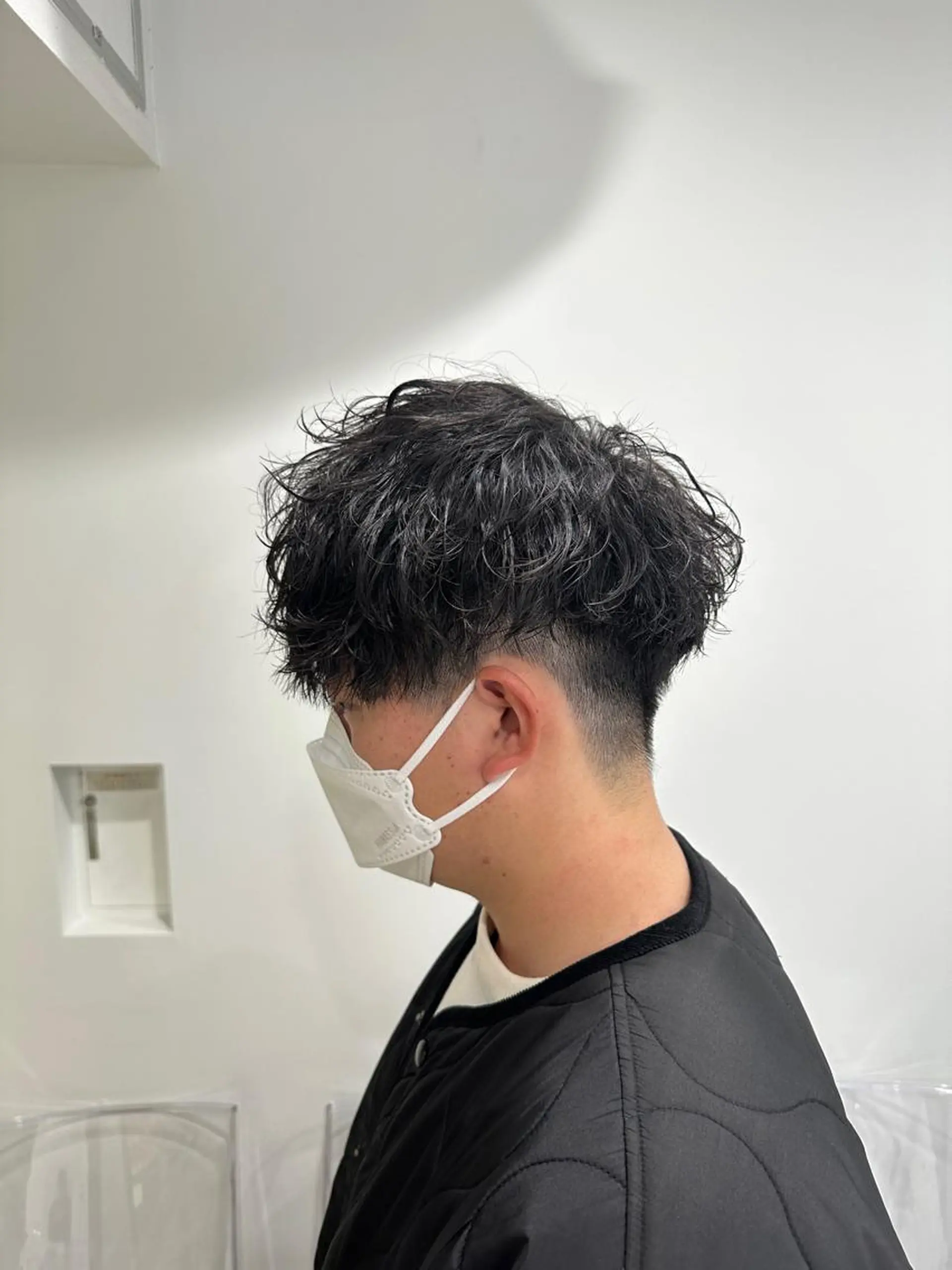 ショート カラー パーマ メンズ 【メンズサロン】 BLUCK 横浜のヘアスタイル