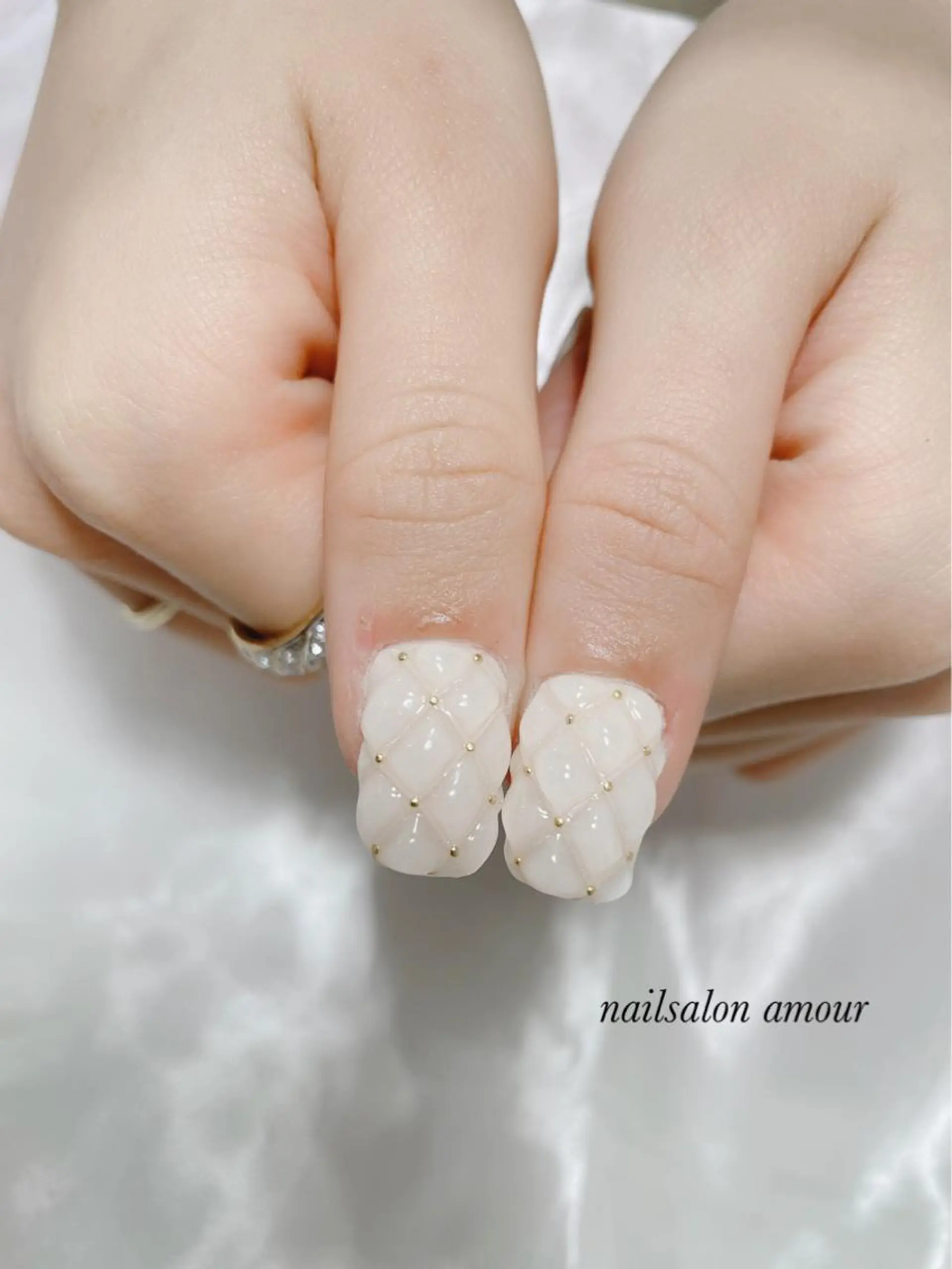 ネイル スカルプネイル nailsalon ♡amour♡のネイルデザイン