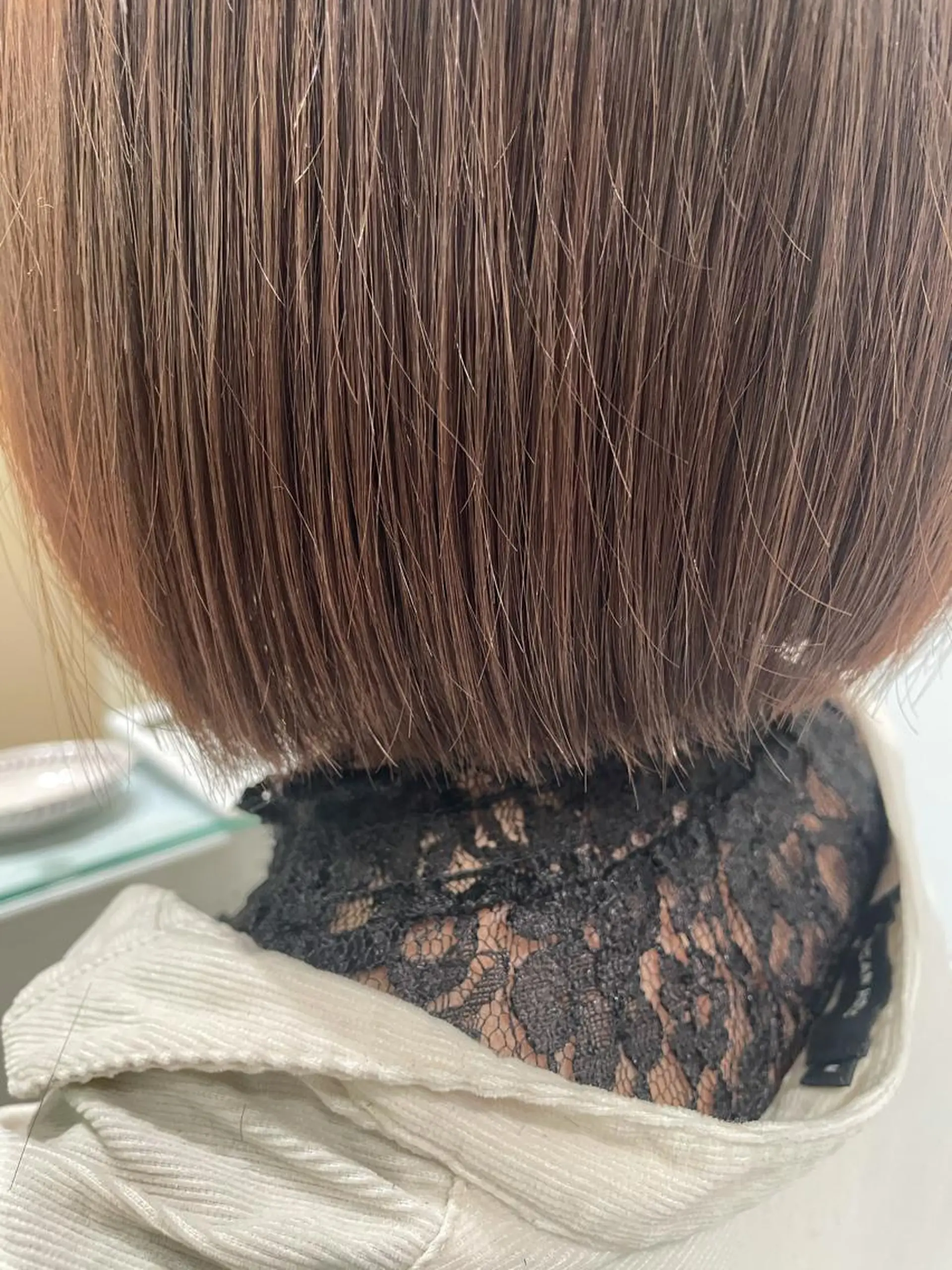 ショート ボブ/インナーカラー /眉毛/Miyuのヘアスタイル