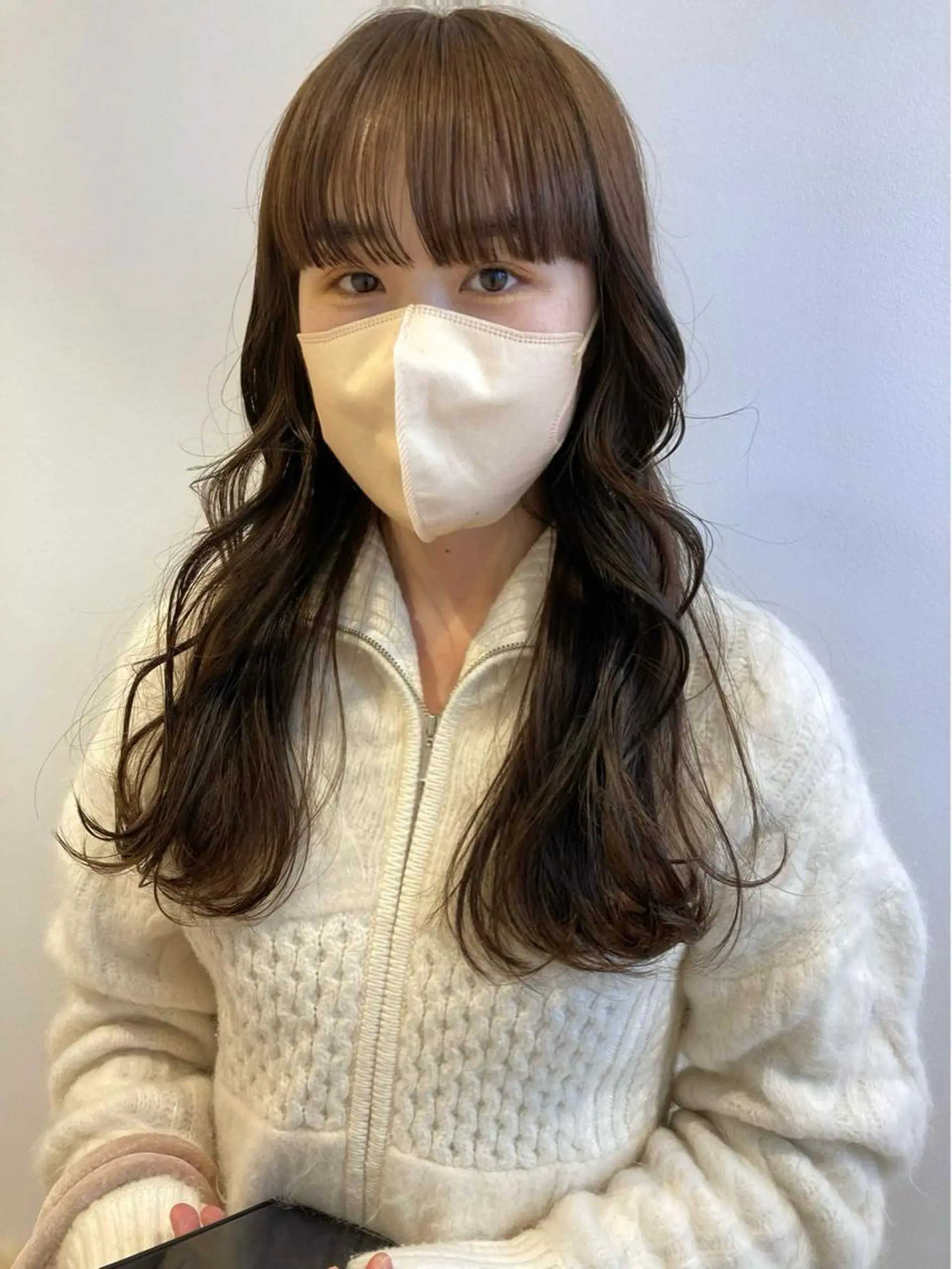 ロング カラー nono/パーマ /顔まわりカット🐈のヘアスタイル