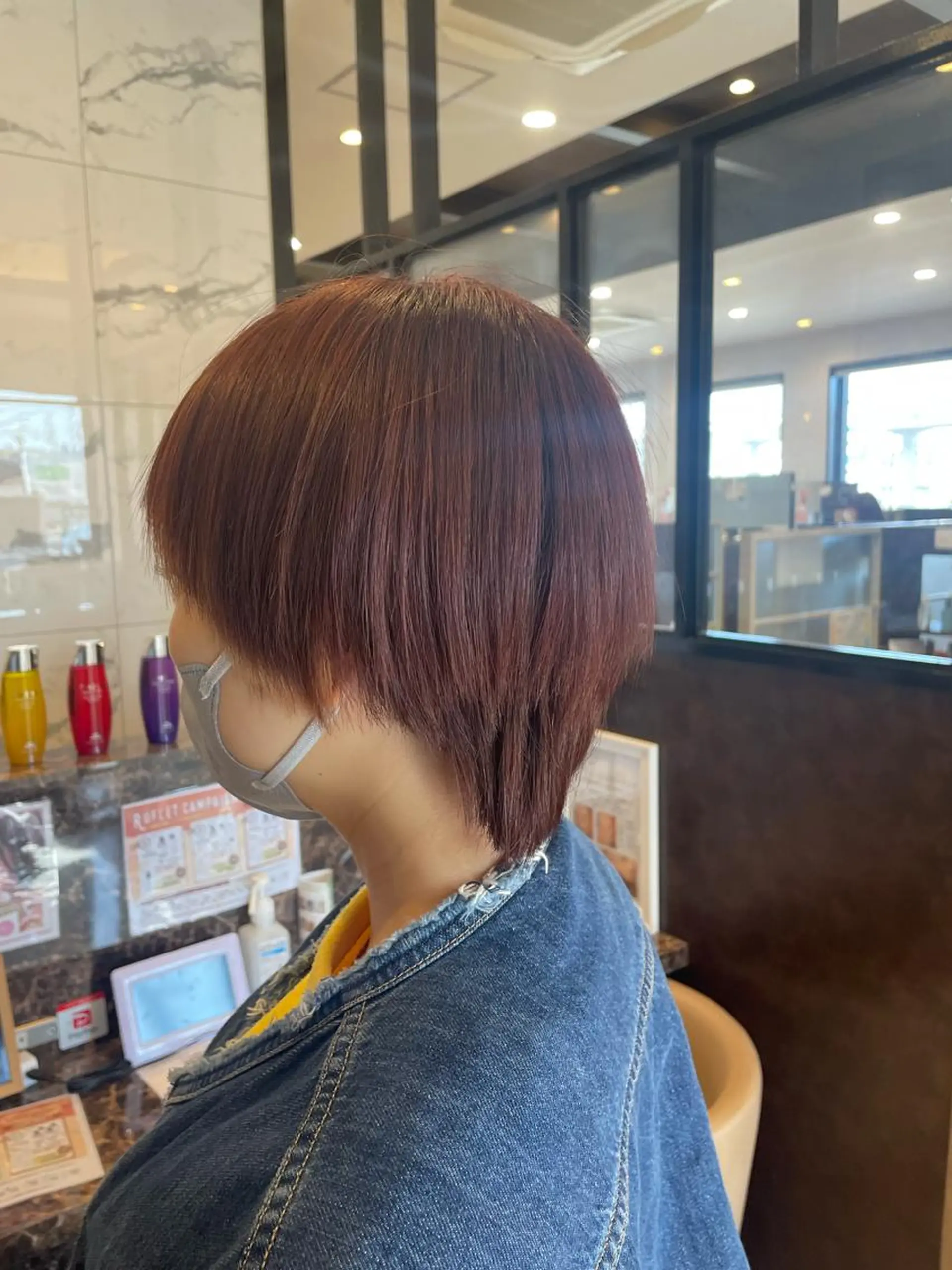 カラー 中村 誠也のヘアスタイル