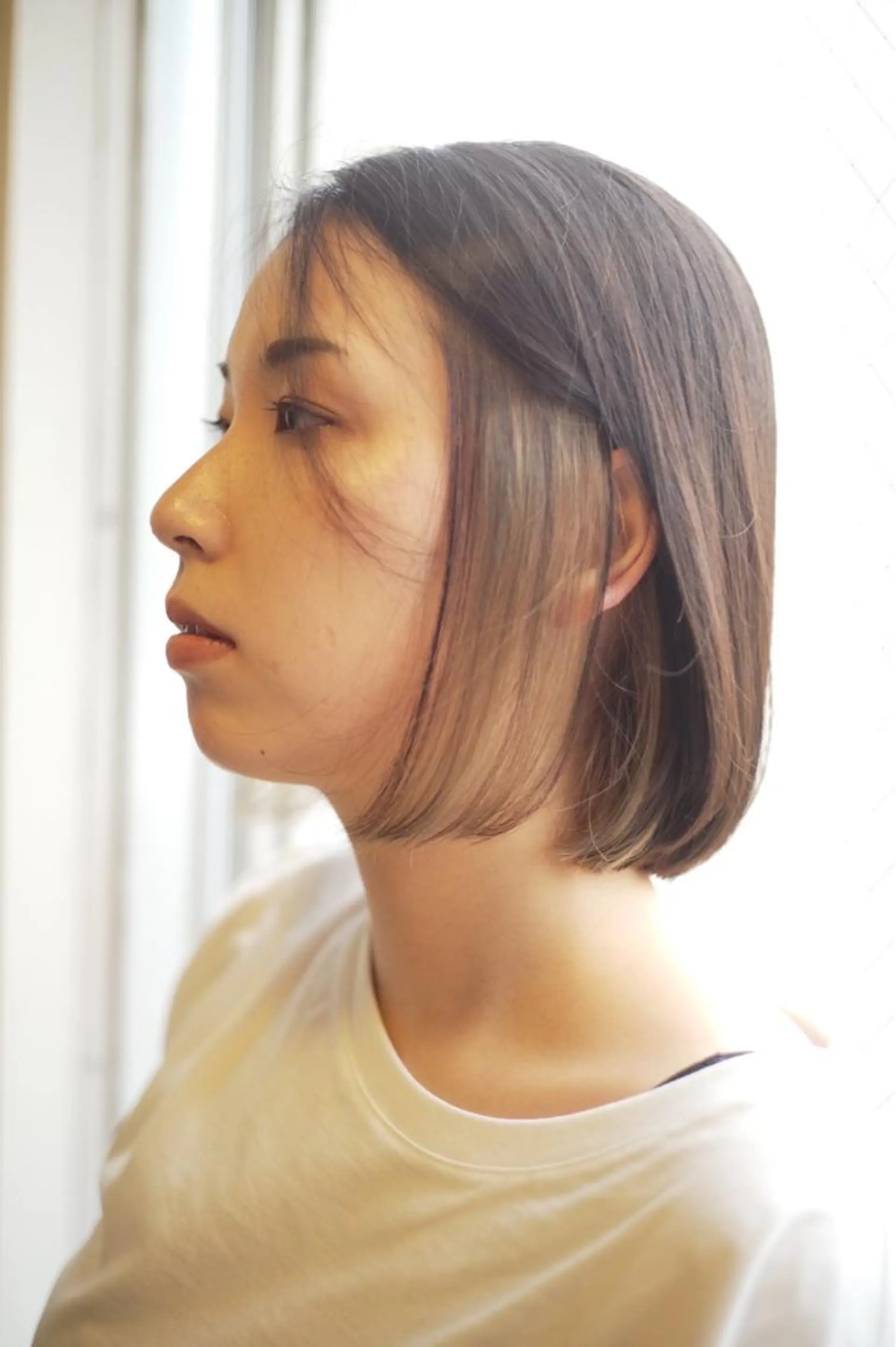 ミディアム カラー stylist田口 祐歩のヘアスタイル