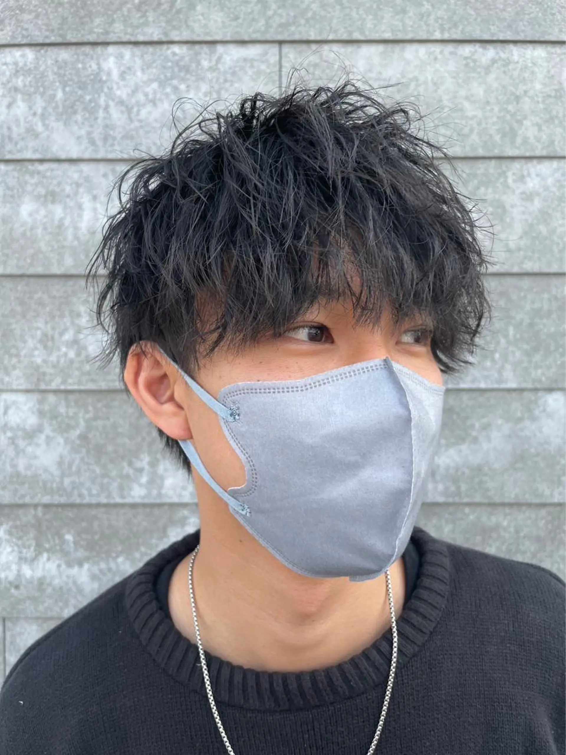 ショート パーマ メンズ メンズパーマ 三田 真穂のヘアスタイル