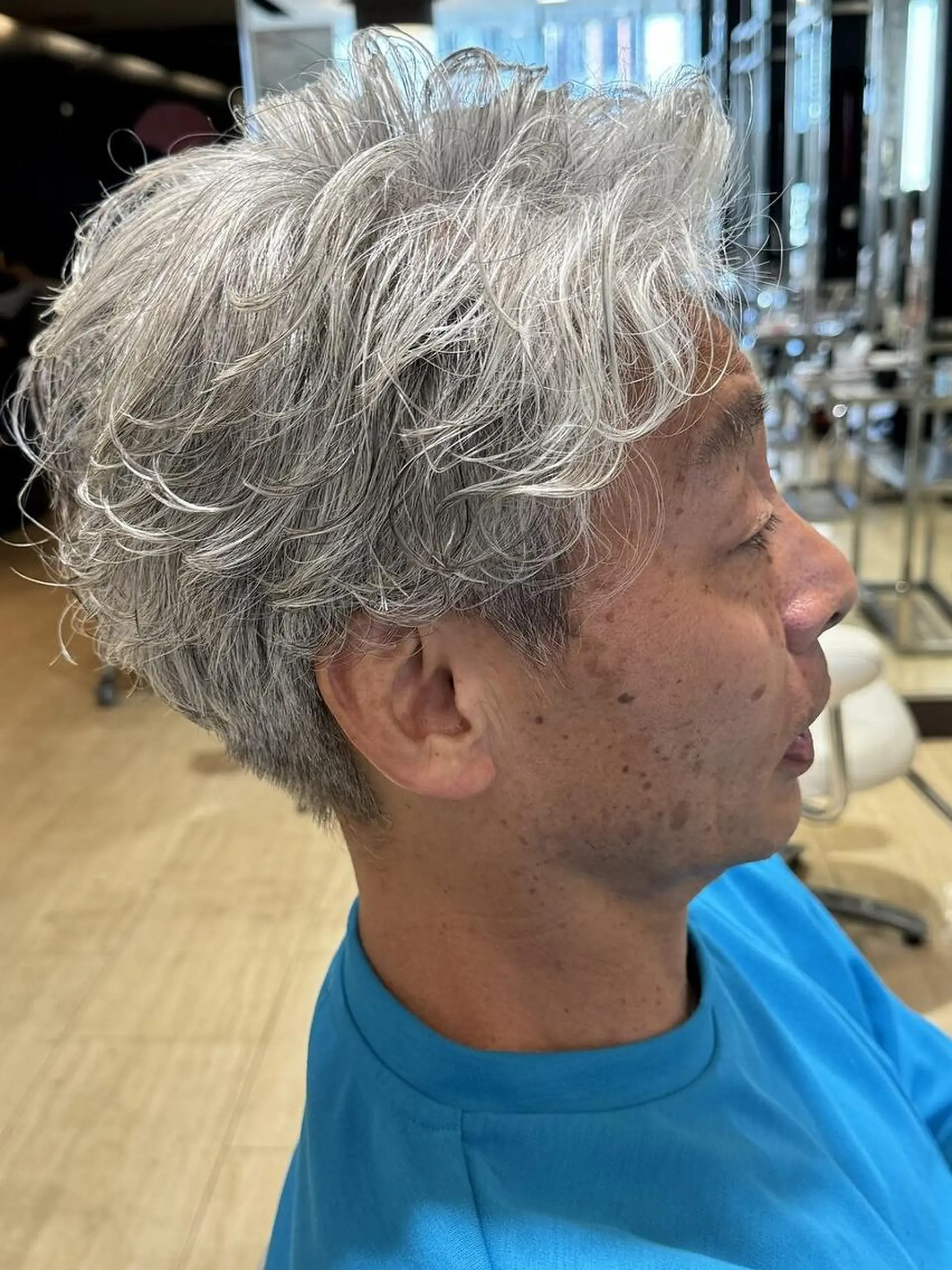 メンズ フェードカット メンズハイライト メンズパーマ カット パーマ 💈メンズ専門💈 ✂︎美容師✂︎渡辺翔のヘアスタイル