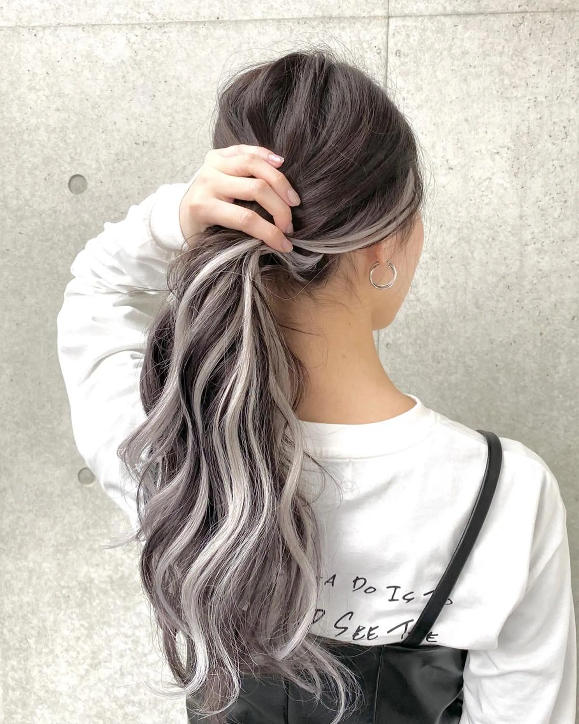 ミディアム カラー 🌙HIZUKI🌙 ハイトーン 艶髪のヘアスタイル