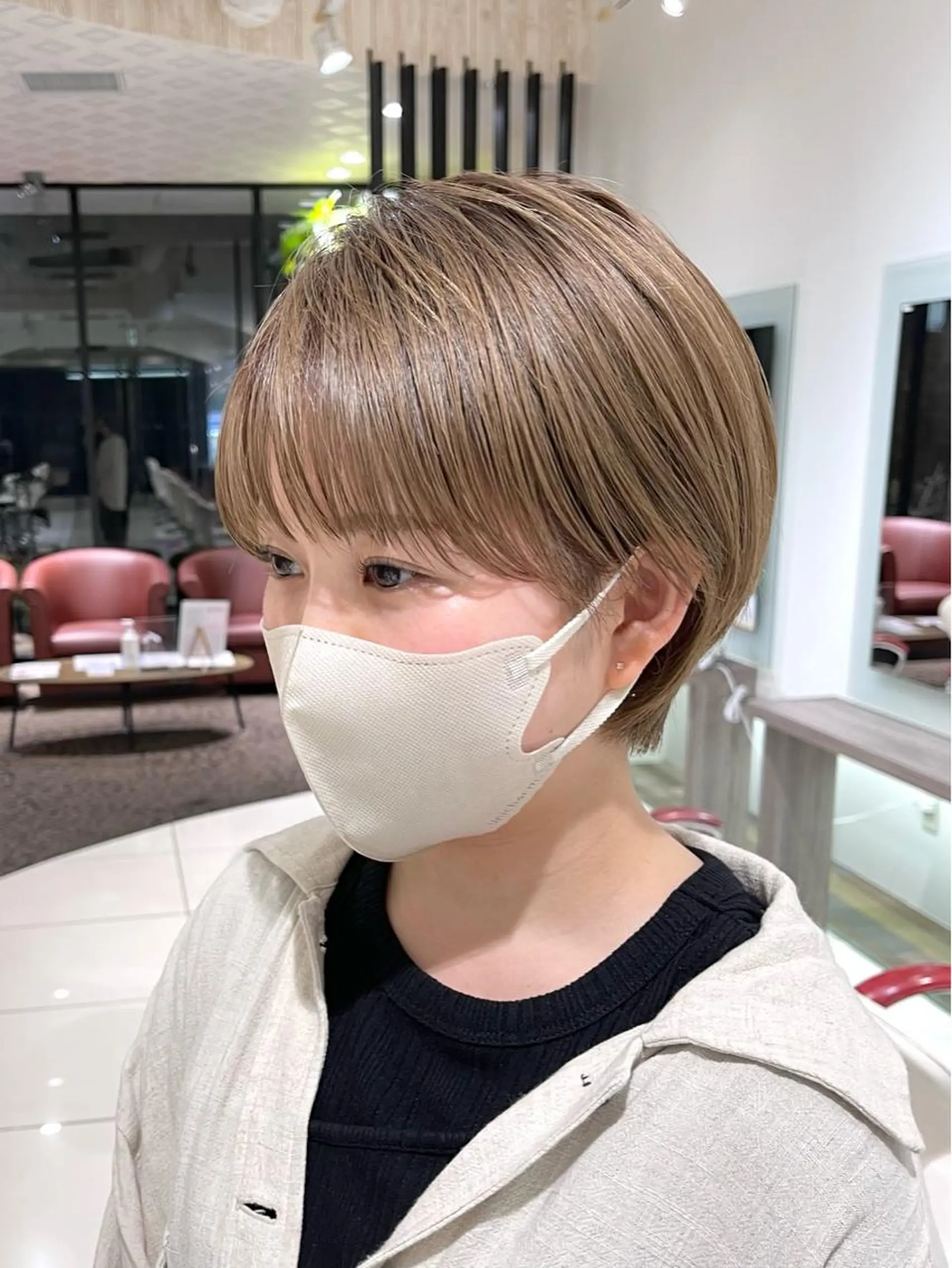 ショート ショートボブ ハンサムショート 丸みショート ボブ ショートヘア 荻窪/ショートヘア✨ ショートボブ長松大哉のヘアスタイル