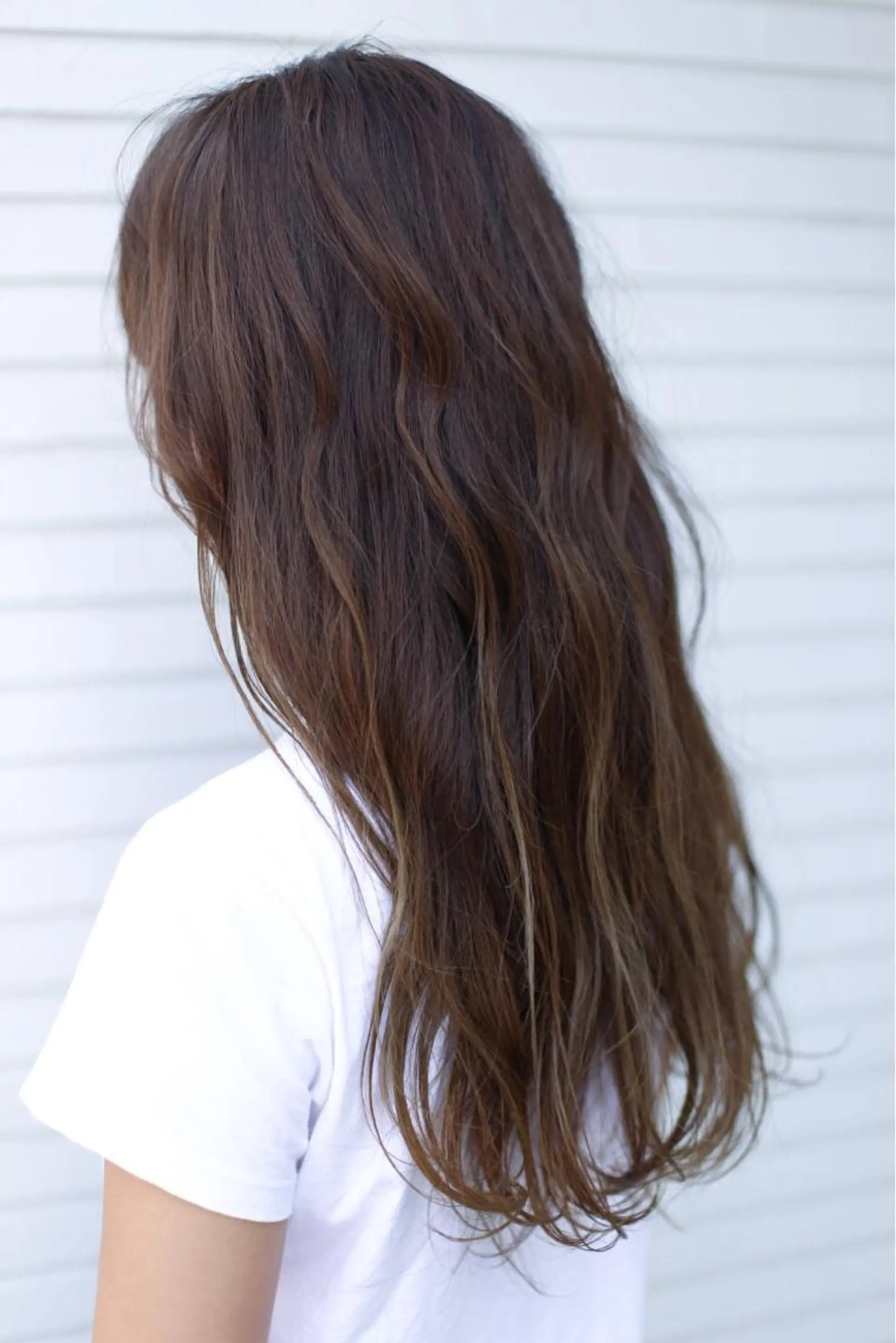 ロング カラー アッシュ ベージュカラー ハイライトカラー ハイライト ロング ﾊｲﾄｰﾝ/ｶﾗｰ/ 用賀/稲若健太郎のヘアスタイル