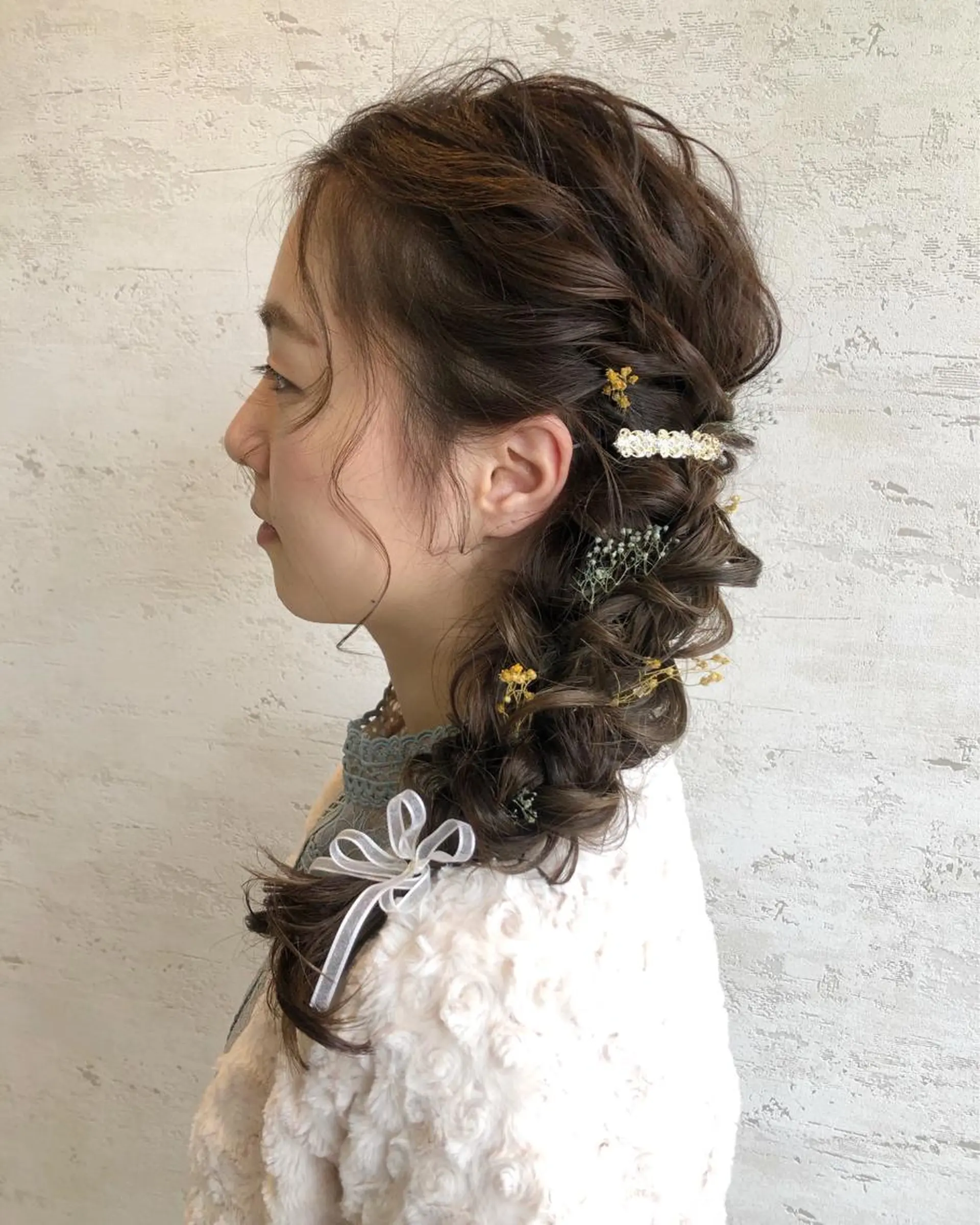 ロング ヘアアレンジ 女性に人気♪ はやしほのかのヘアスタイル