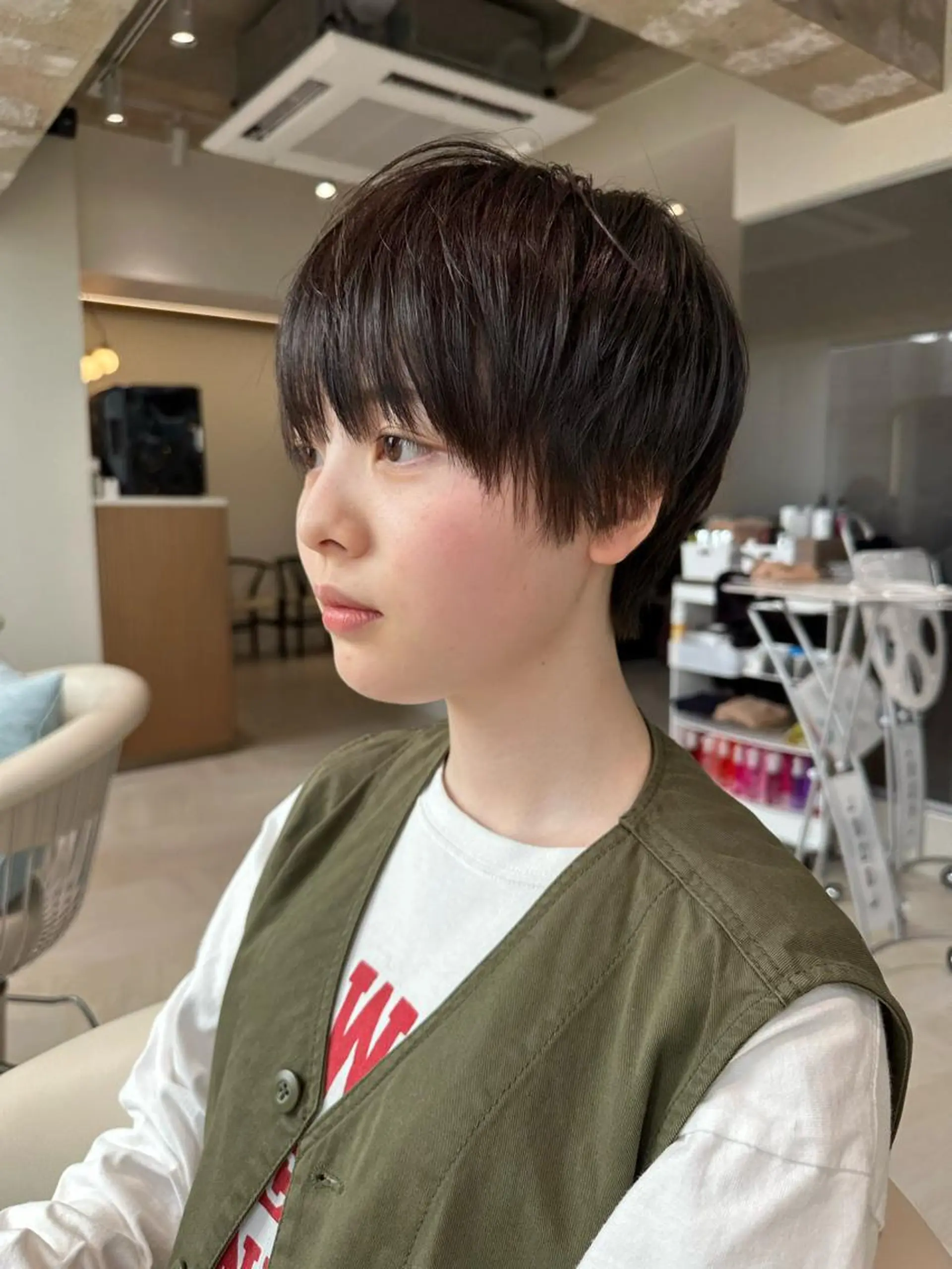 ショート ショートヘア 韓国ヘア⭐︎髪質改善 io（イオ）のヘアスタイル