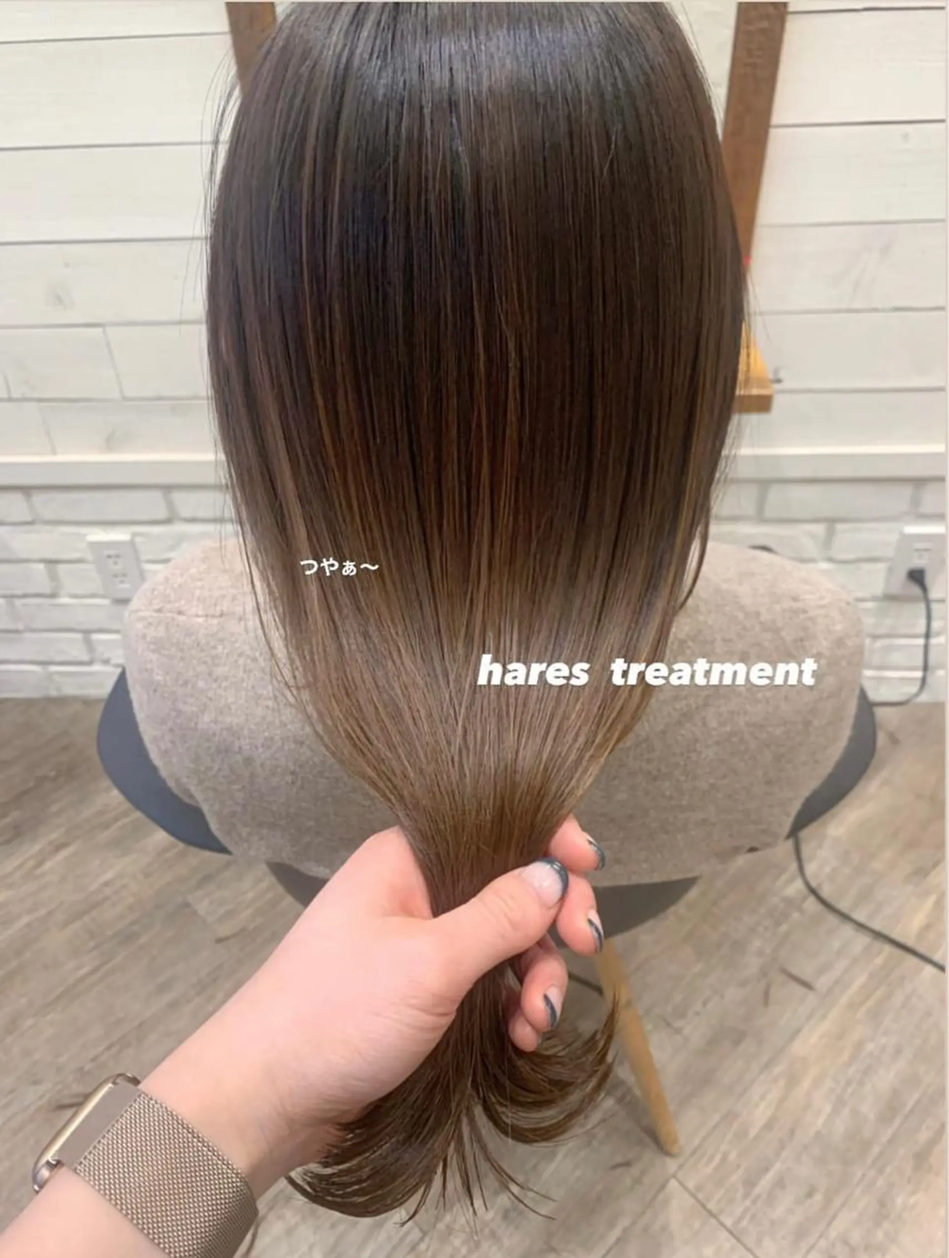セミロング 髪質改善 トリートメント 🌟アレンジが似合う カラー🌟Rumiのヘアスタイル